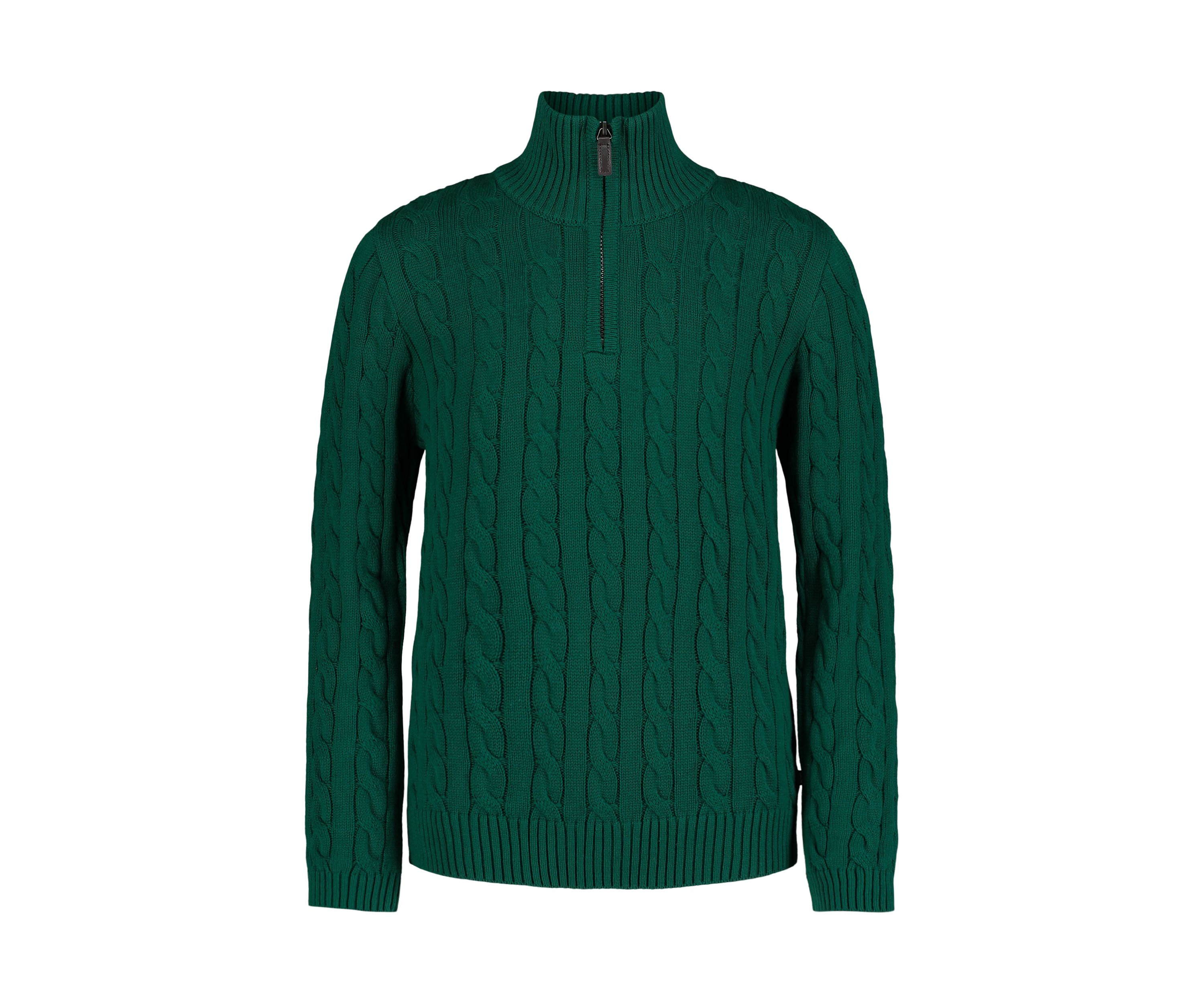 Boys 8-20 Solid Cable 1/4 Zip Sweater