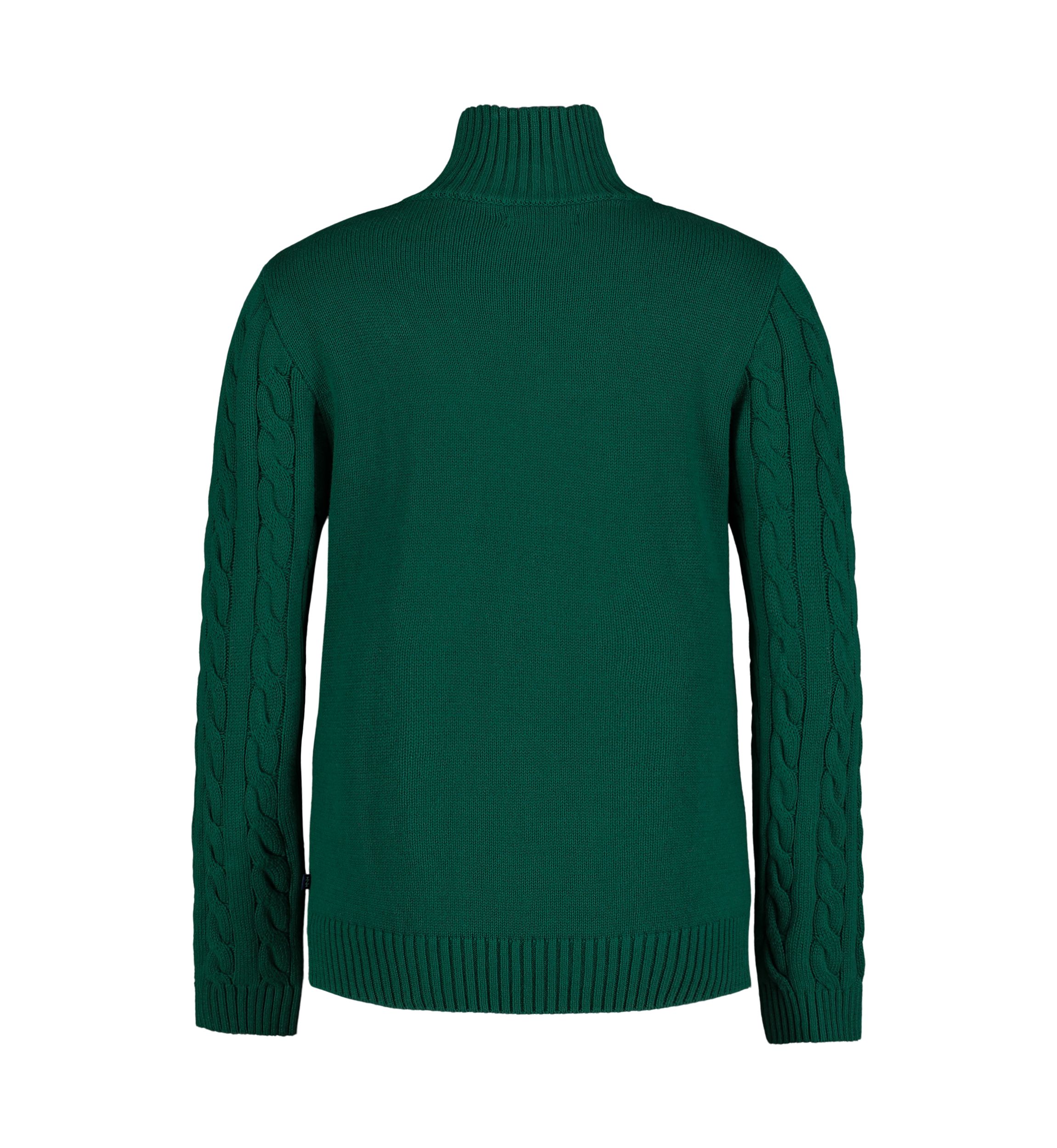 Boys 8-20 Solid Cable 1/4 Zip Sweater