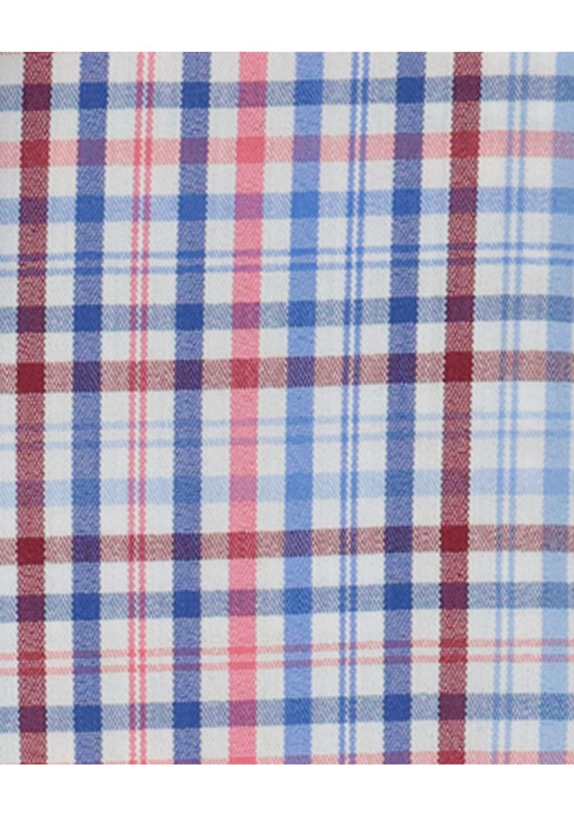 Boys 8-20 Long Sleeve Melstone Plaid Poplin Shirt (Extended Size)
