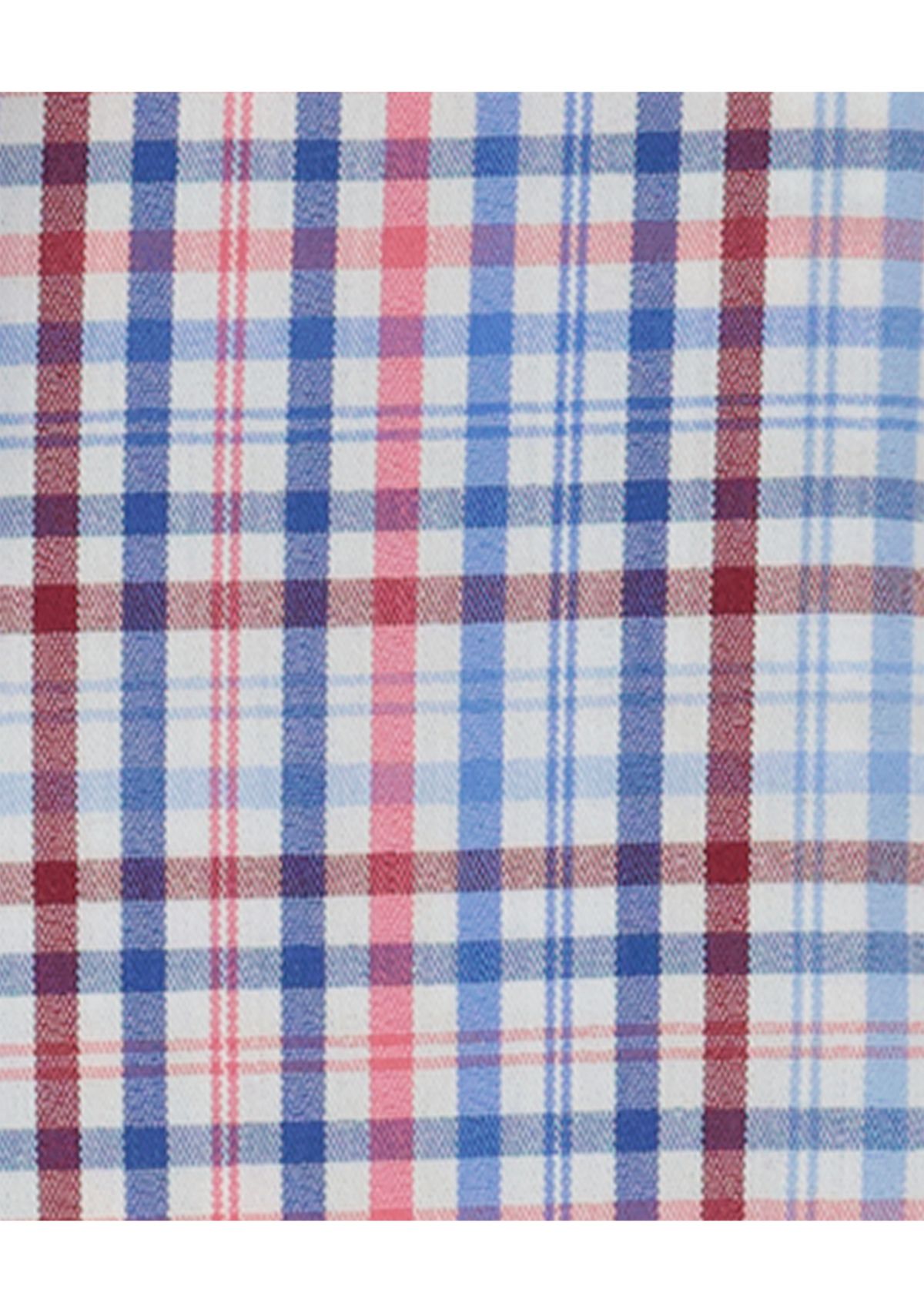 Boys 8-20 Long Sleeve Melstone Plaid Poplin Shirt