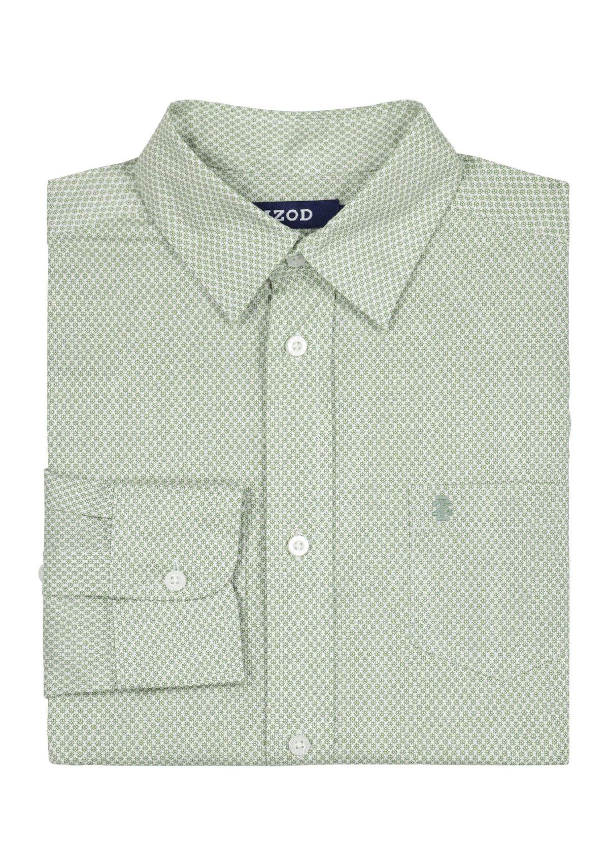 Boys 8-20 Long Sleeve Helm Poplin Shirt