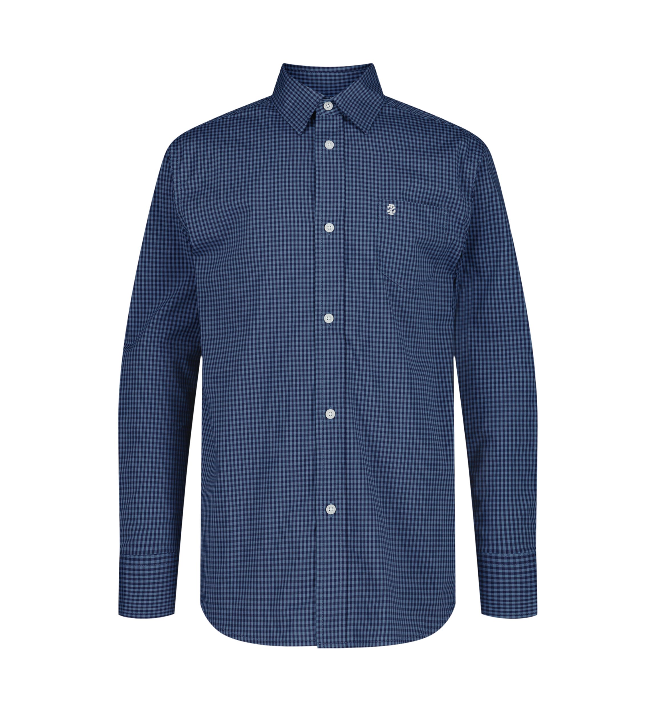 Boys 8-20 Long Sleeve Missoula Gingham Plaid Shirt (Extended Size)