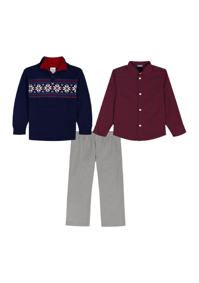 Boys 4-7 Snowflake Set 