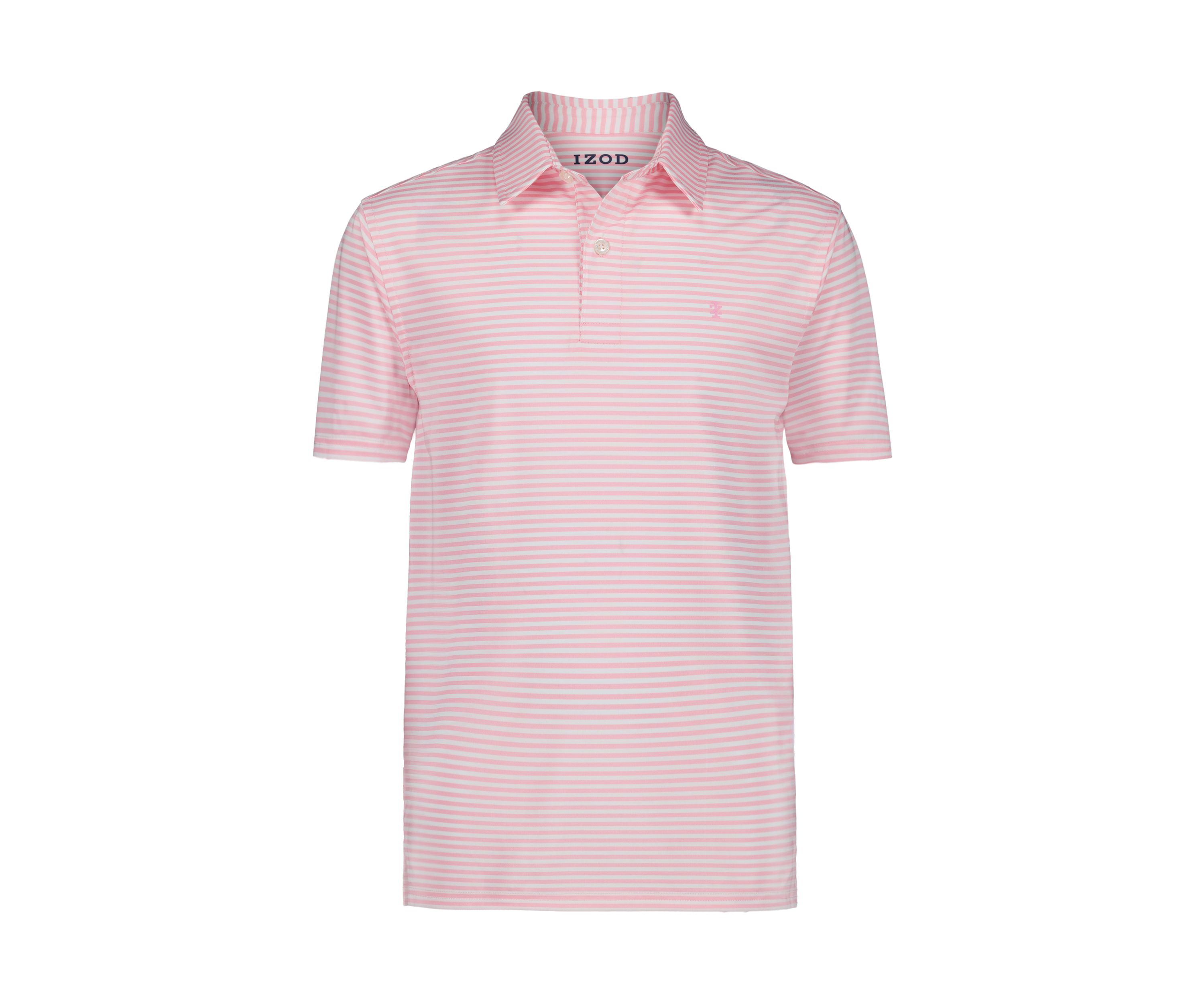 Boys 4-7 Short Sleeve Greenie Stripe Performance Polo Shirt