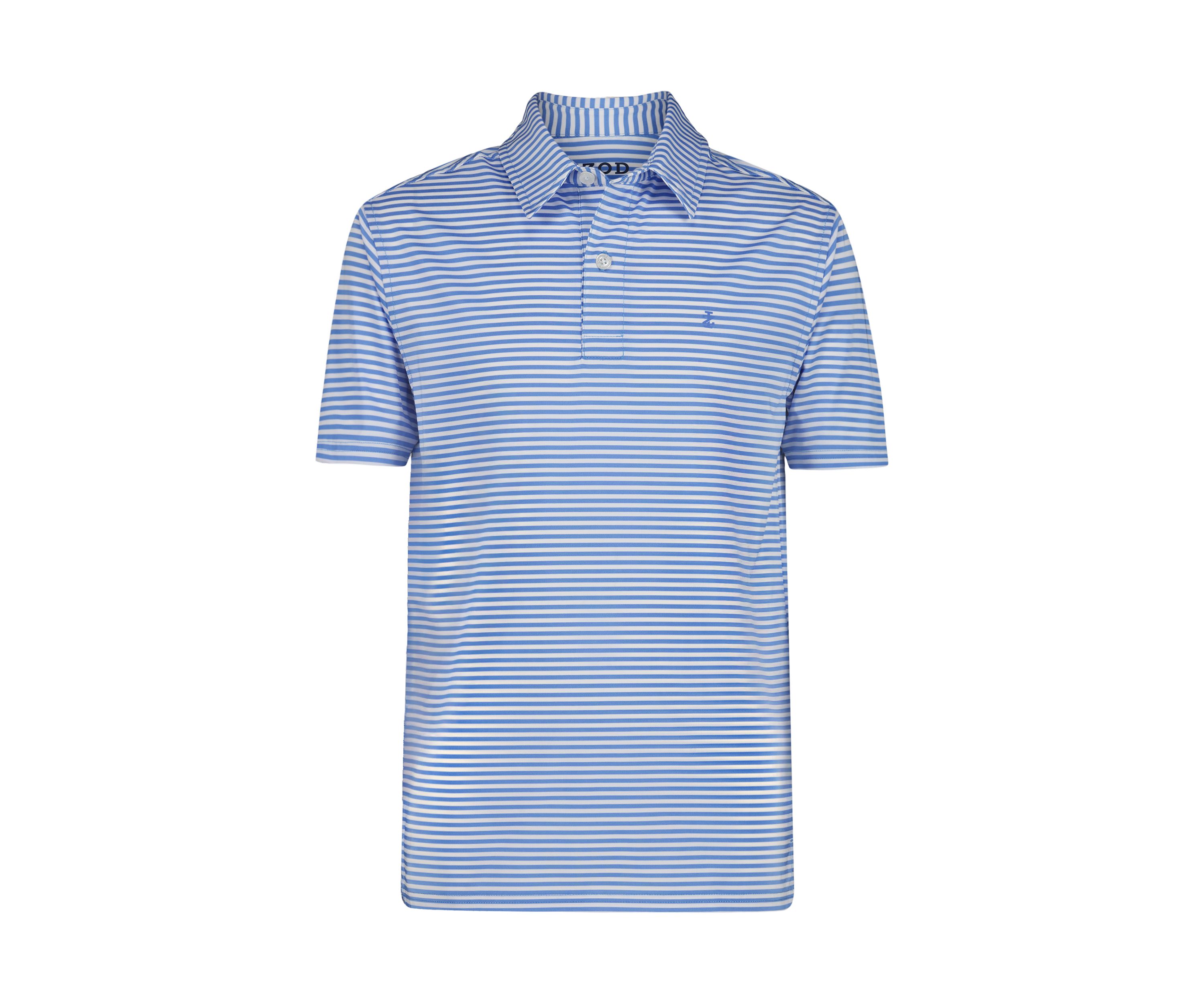 Boys 8-20 Short Sleeve Greenie Stripe Performanc Polo Shirt