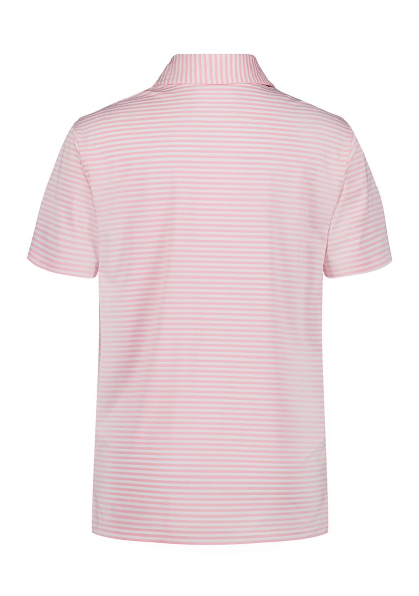 Boys 8-20 Short Sleeve Greenie Stripe Performance Polo Shirt