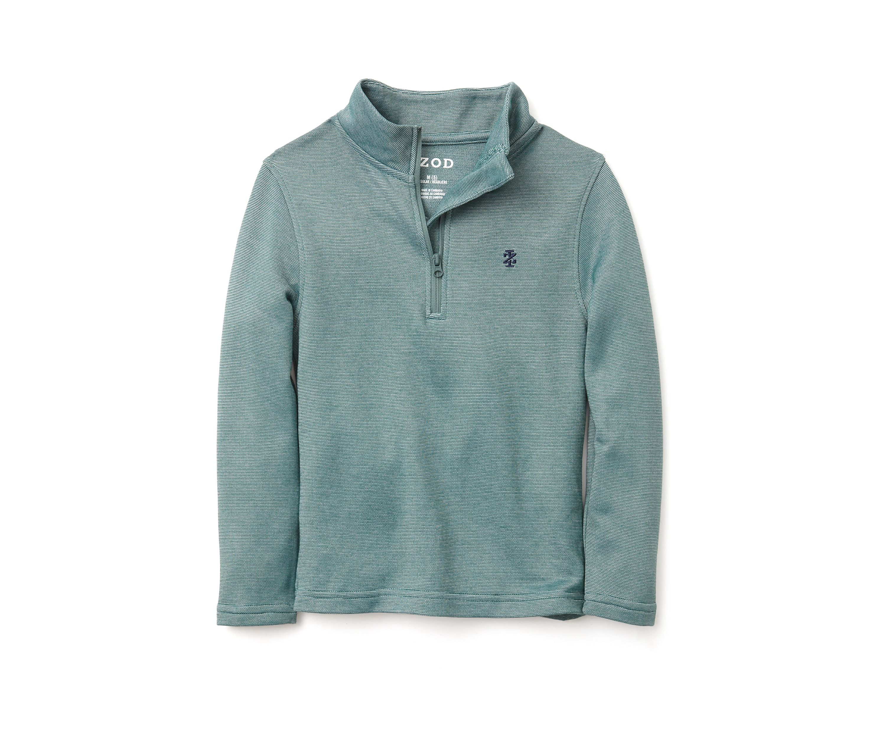 Boys 4-7 Feeder Stripe 1/4 Zip Sweater