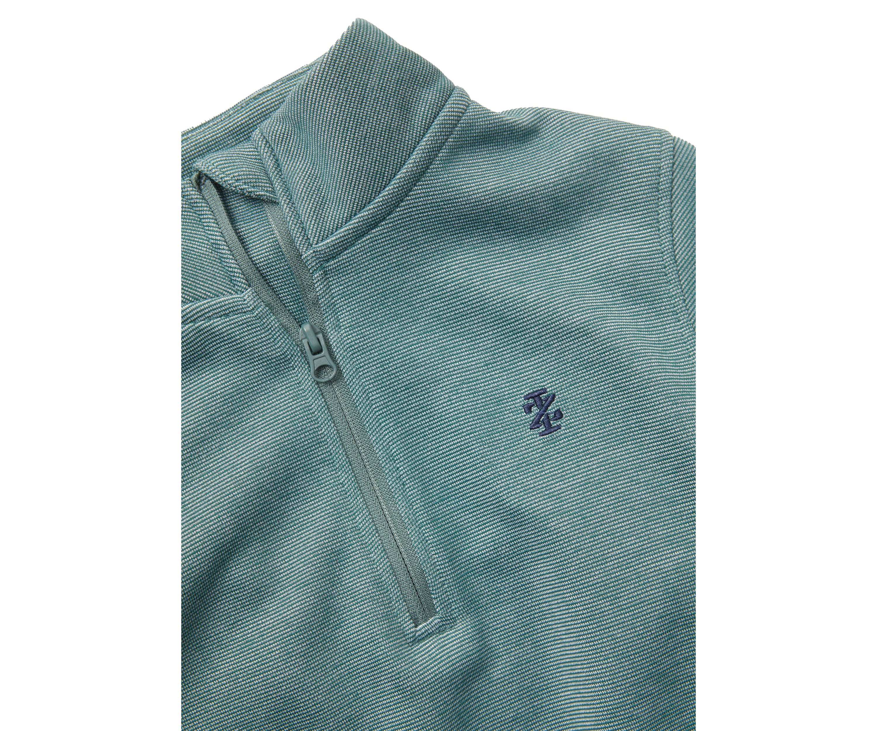 Boys 4-7 Feeder Stripe 1/4 Zip Sweater
