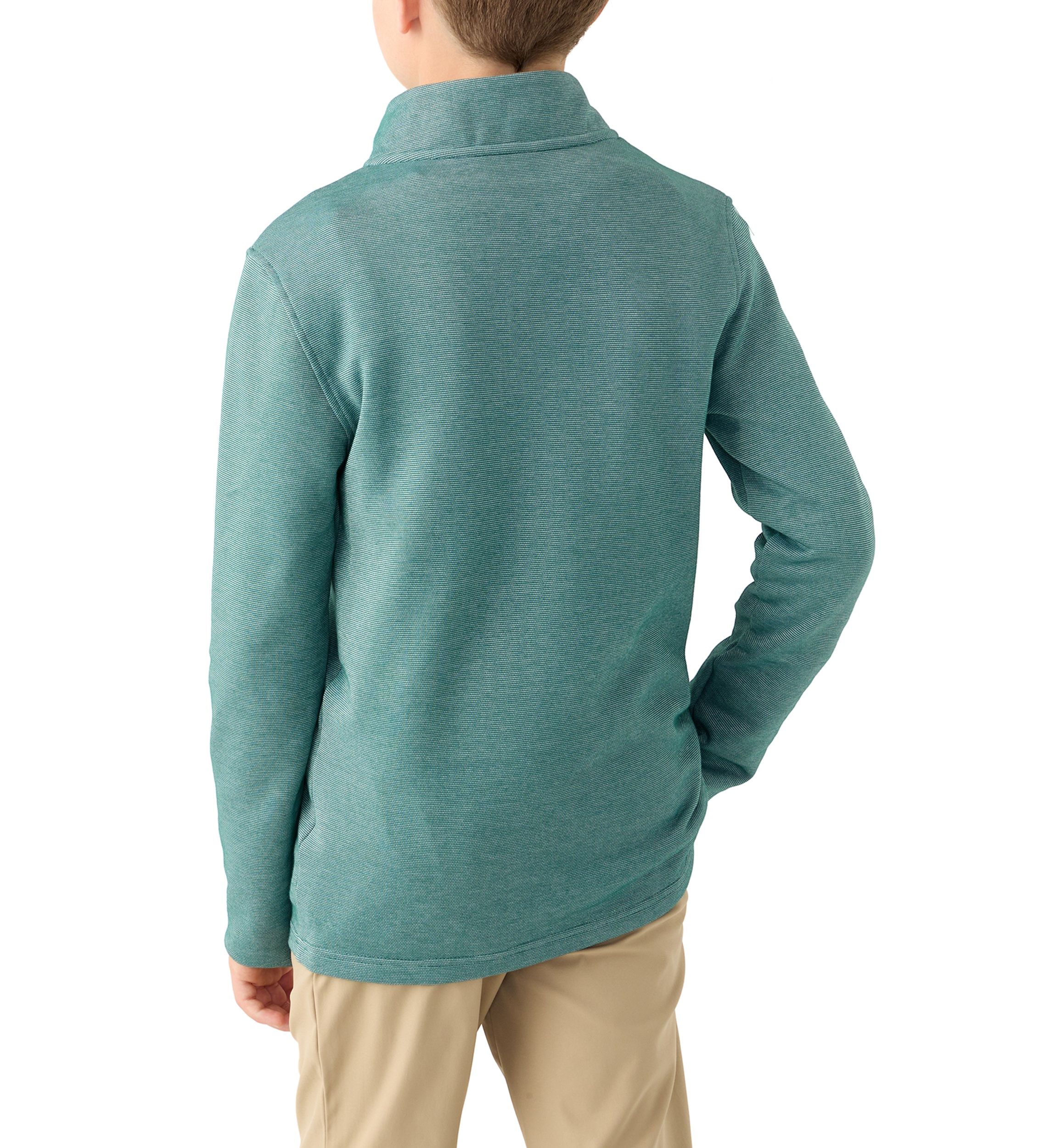 Boys 8-20 Feeder Stripe 1/4 Zip Sweater