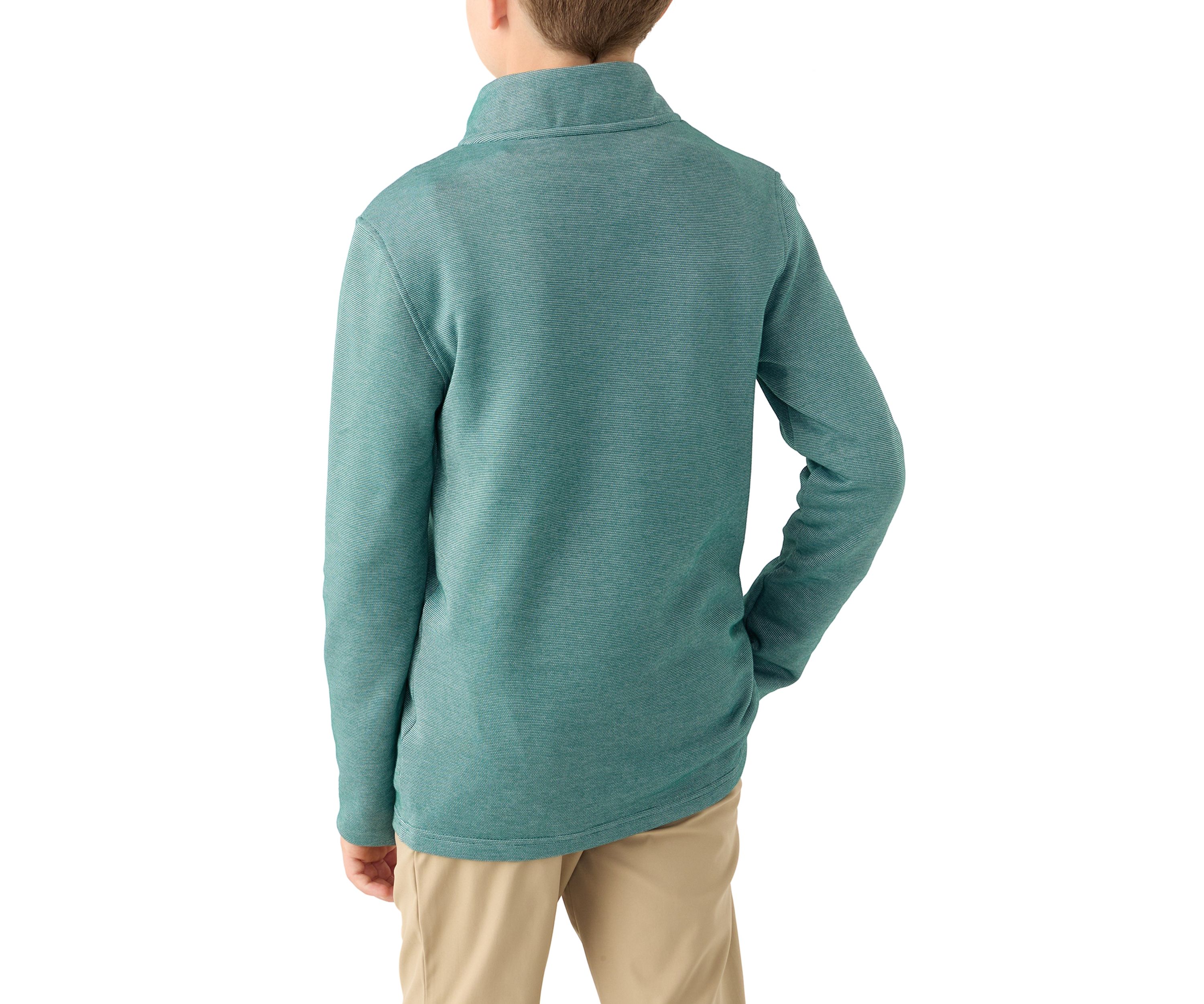 Boys 8-20 Feeder Stripe 1/4 Zip Sweater