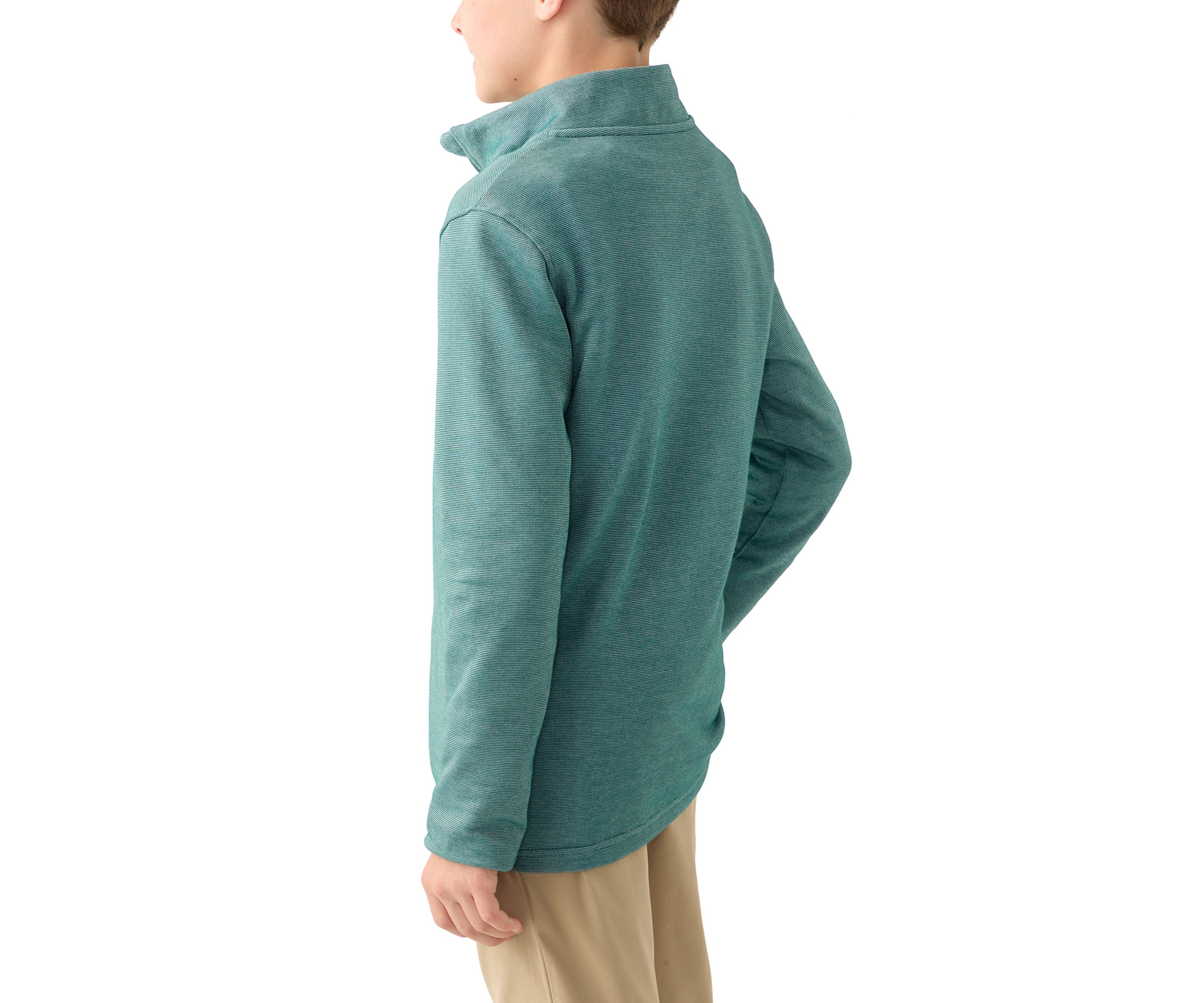 Boys 8-20 Feeder Stripe 1/4 Zip Sweater