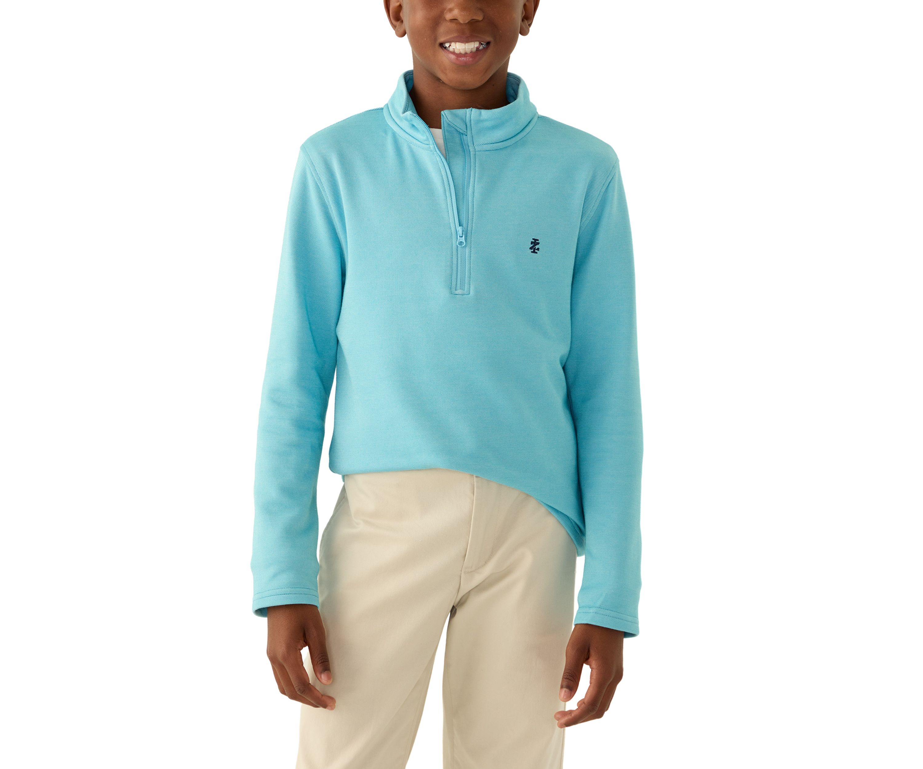 Boys 8-20 Feeder Stripe 1/4 Zip Sweater
