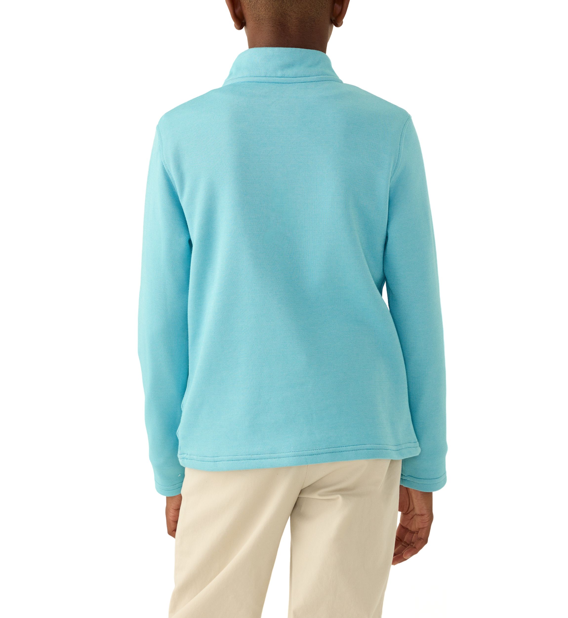 Boys 8-20 Feeder Stripe 1/4 Zip Sweater
