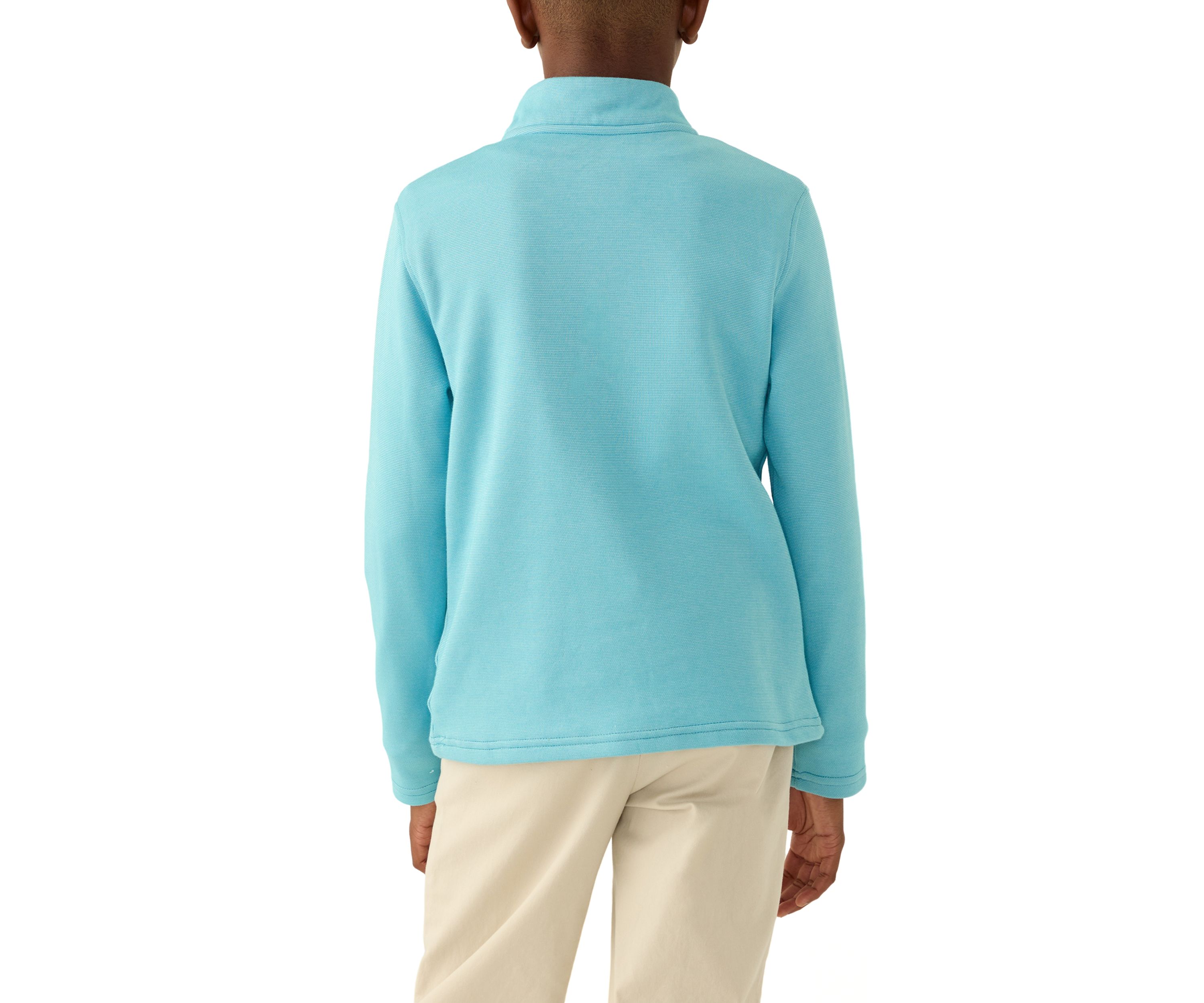 Boys 8-20 Feeder Stripe 1/4 Zip Sweater