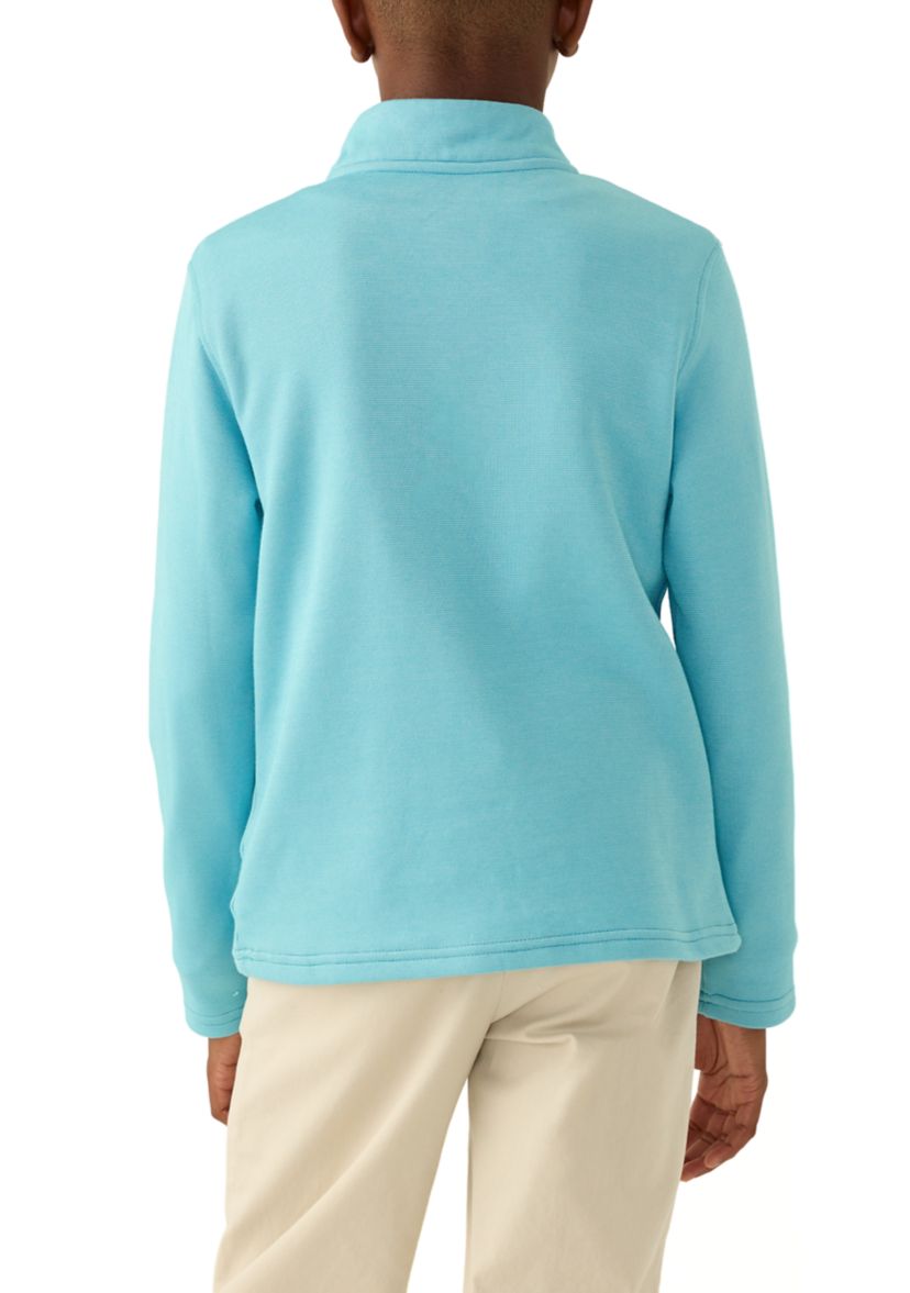 Boys 8-20 Feeder Stripe 1/4 Zip Sweater