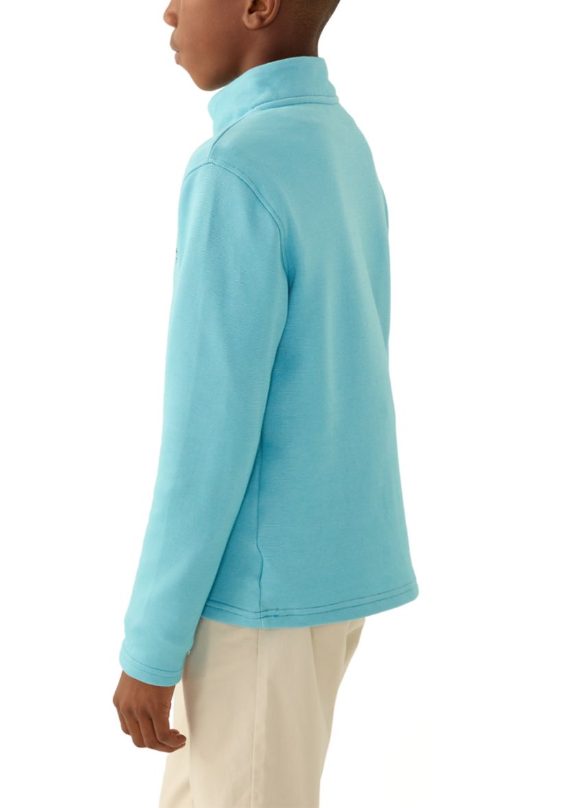 Boys 8-20 Feeder Stripe 1/4 Zip Sweater