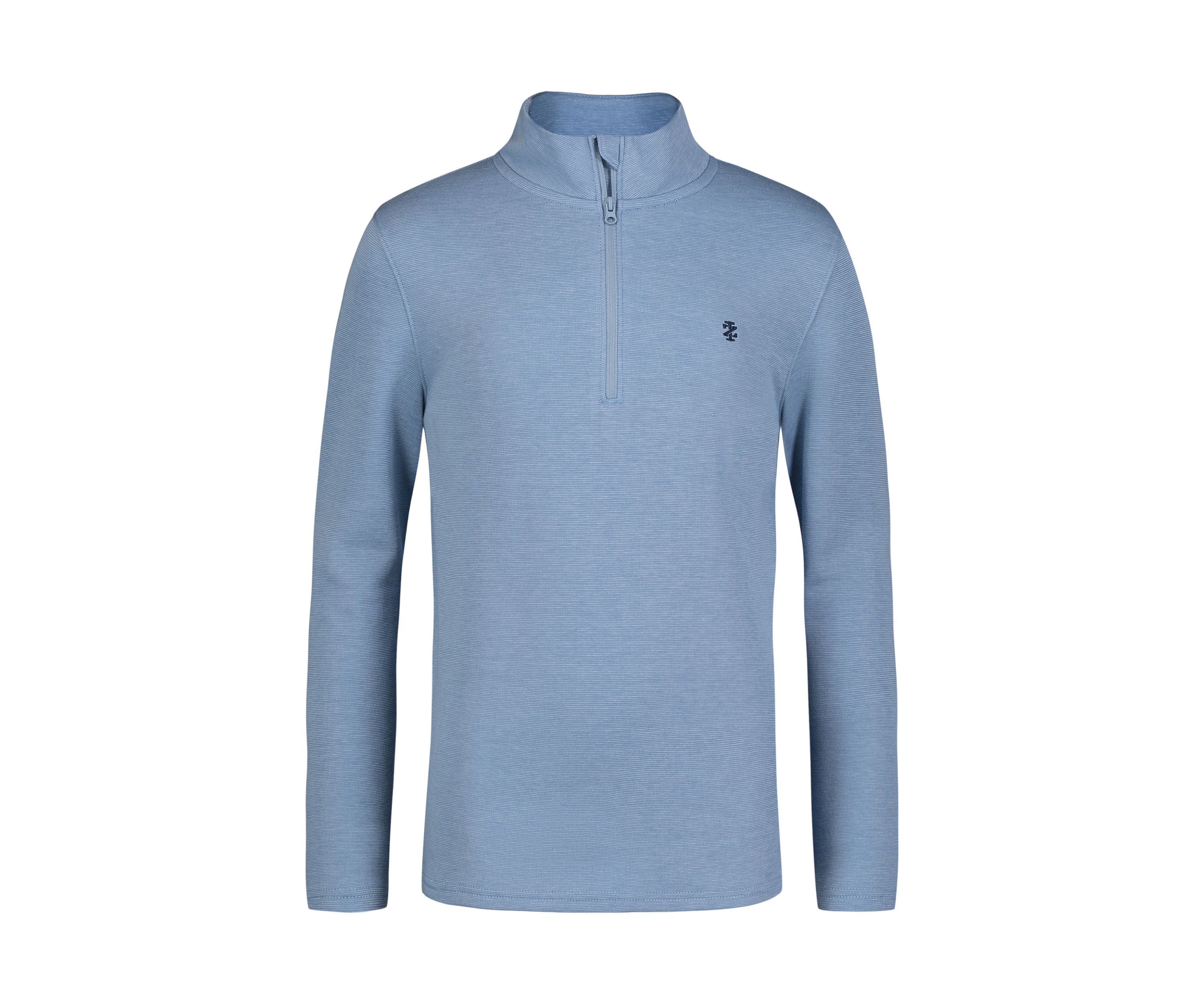 Boys 8-20 Long Sleeve Feeder Stripe 1/4 Zip Pullover
