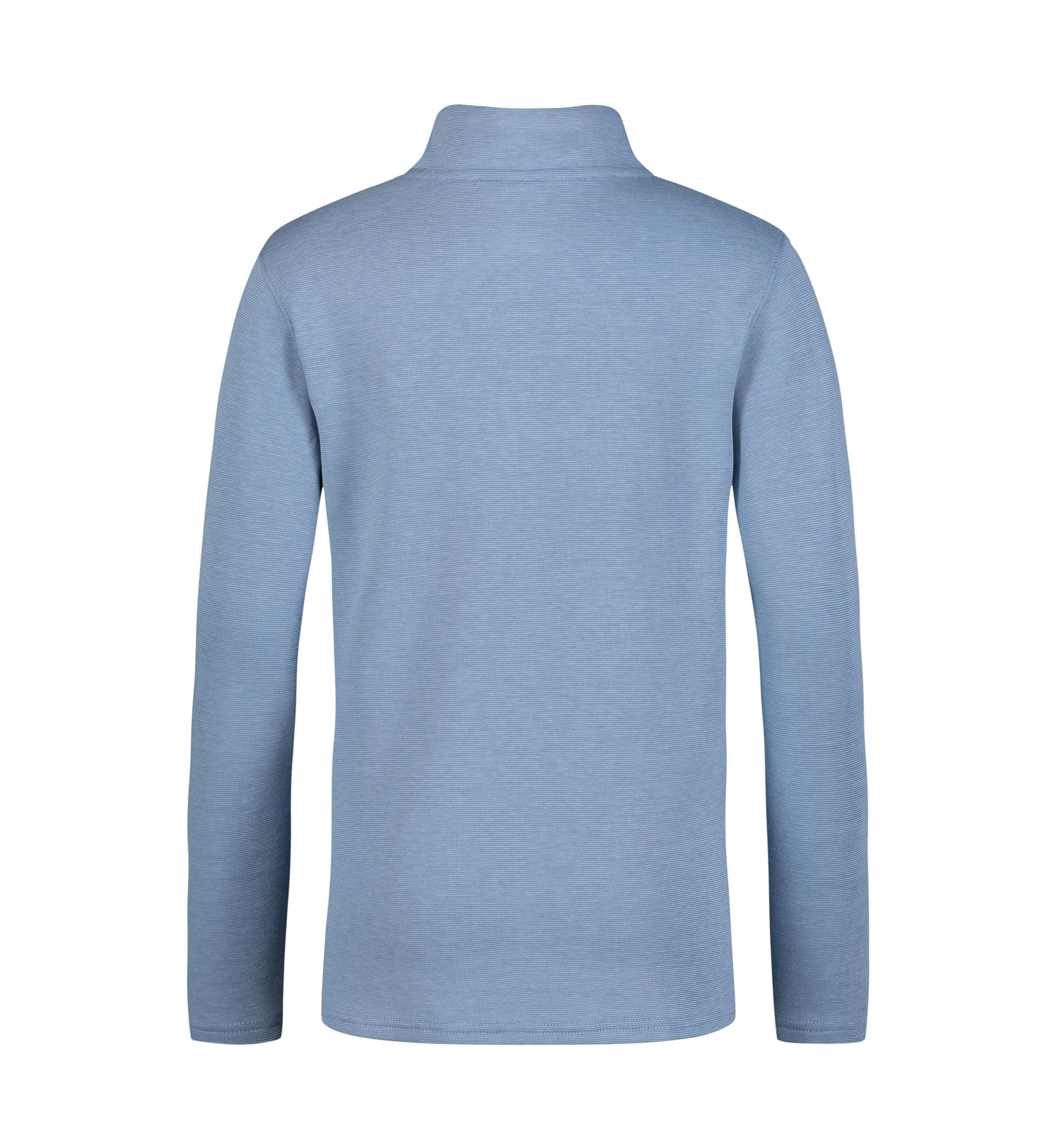 Boys 8-20 Long Sleeve Feeder Stripe 1/4 Zip Pullover