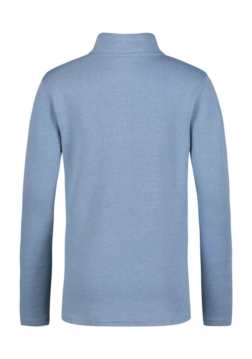 Boys 8-20 Long Sleeve Feeder Stripe 1/4 Zip Pullover
