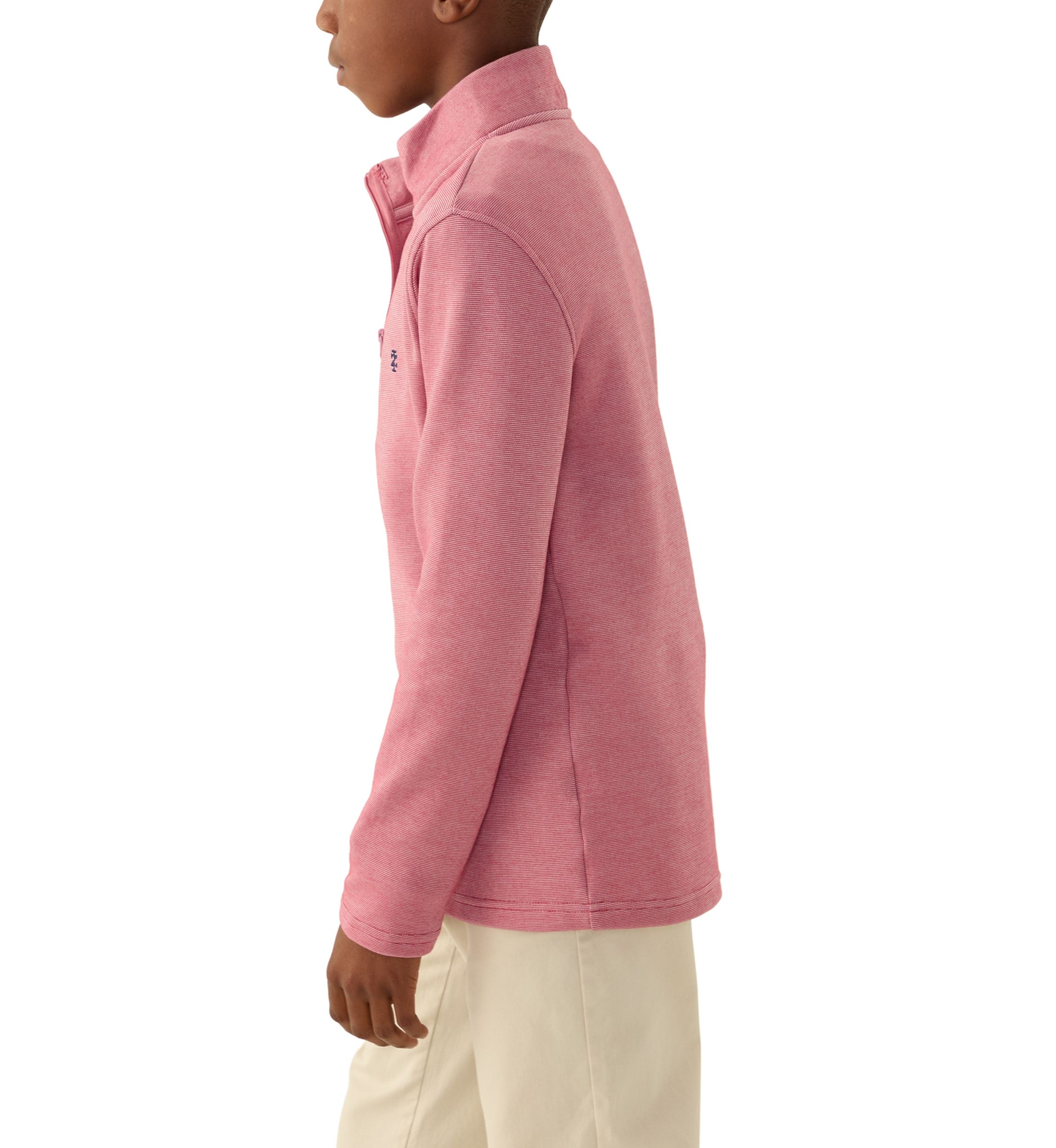 Boys 8-20 Feeder Stripe 1/4 Zip Sweater