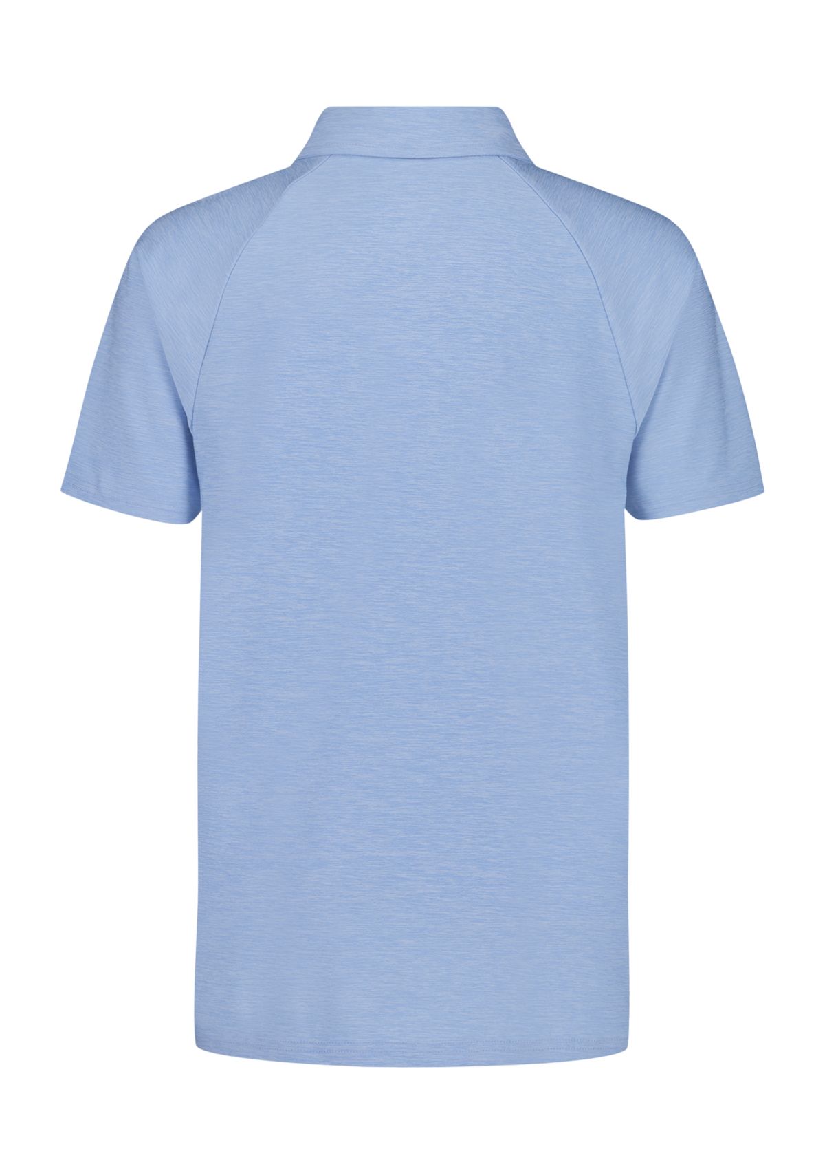 Boys 8-20 Raglan Marled Performance Polo Shirt