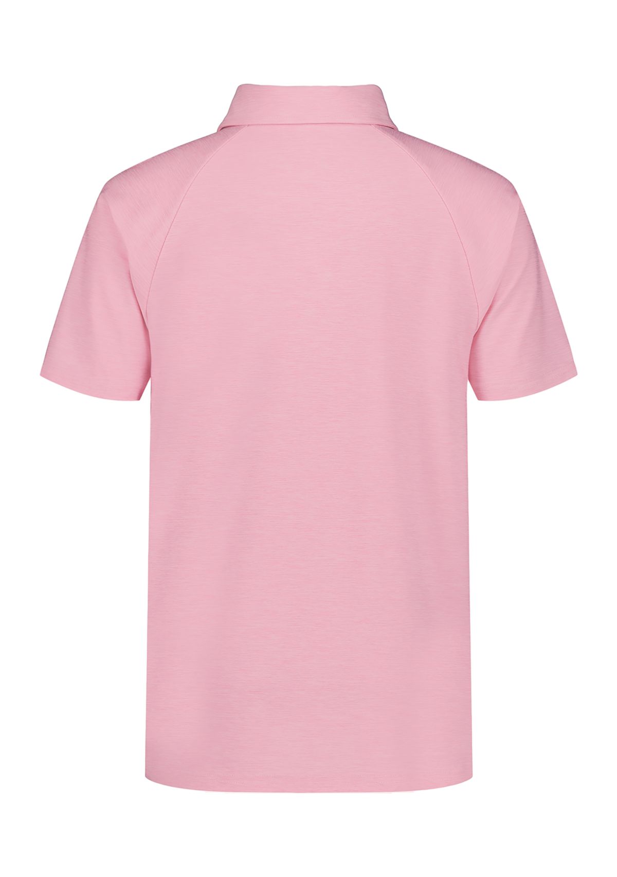 Boys 8-20 Short Sleeve Raglan Marled Polo Shirt 