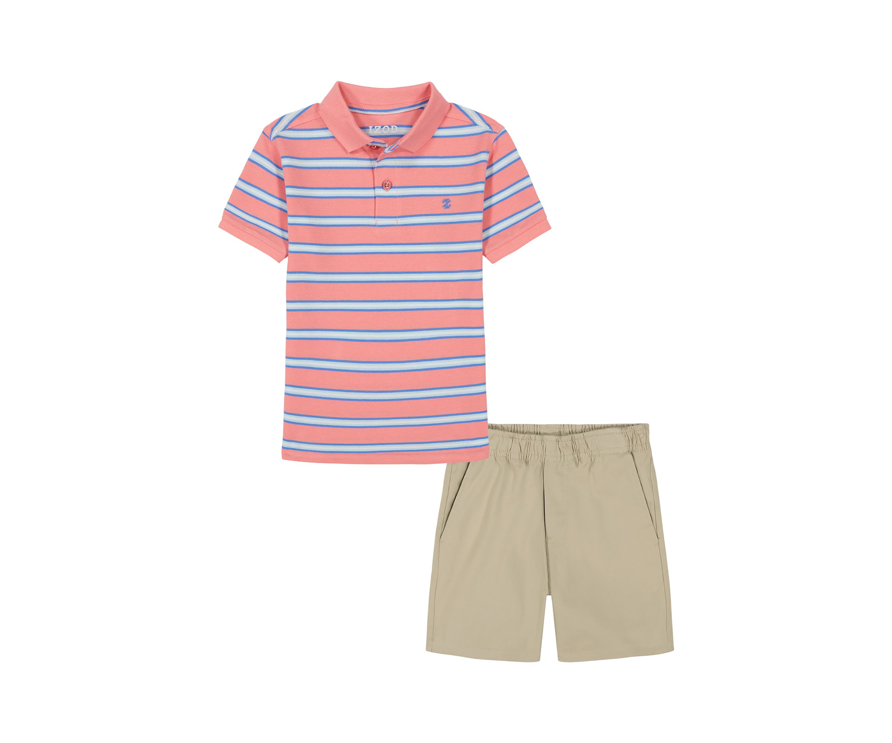 Boys 4-7 Pique Polo and Twill Short Set