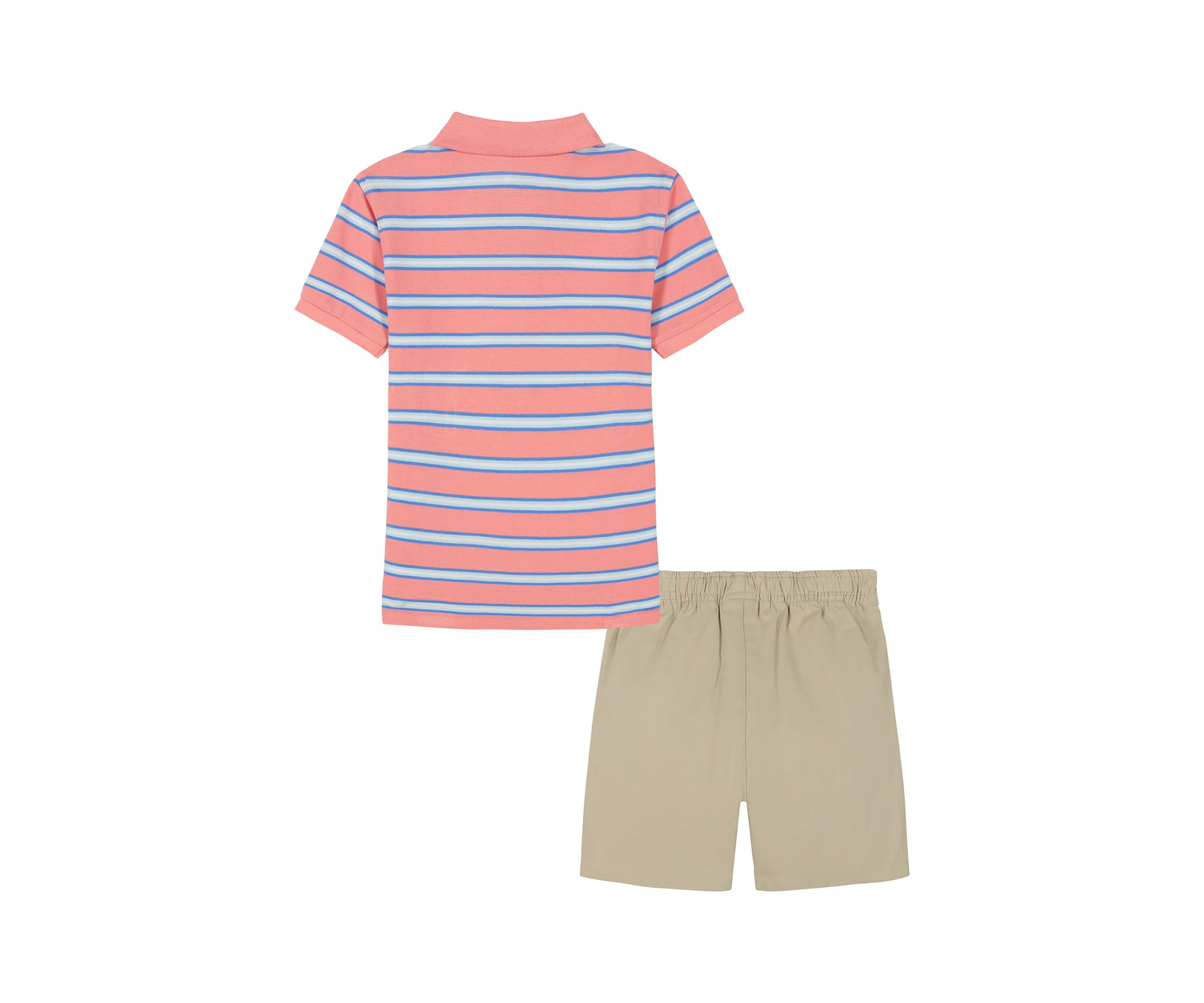 Boys 4-7 Pique Polo and Twill Short Set