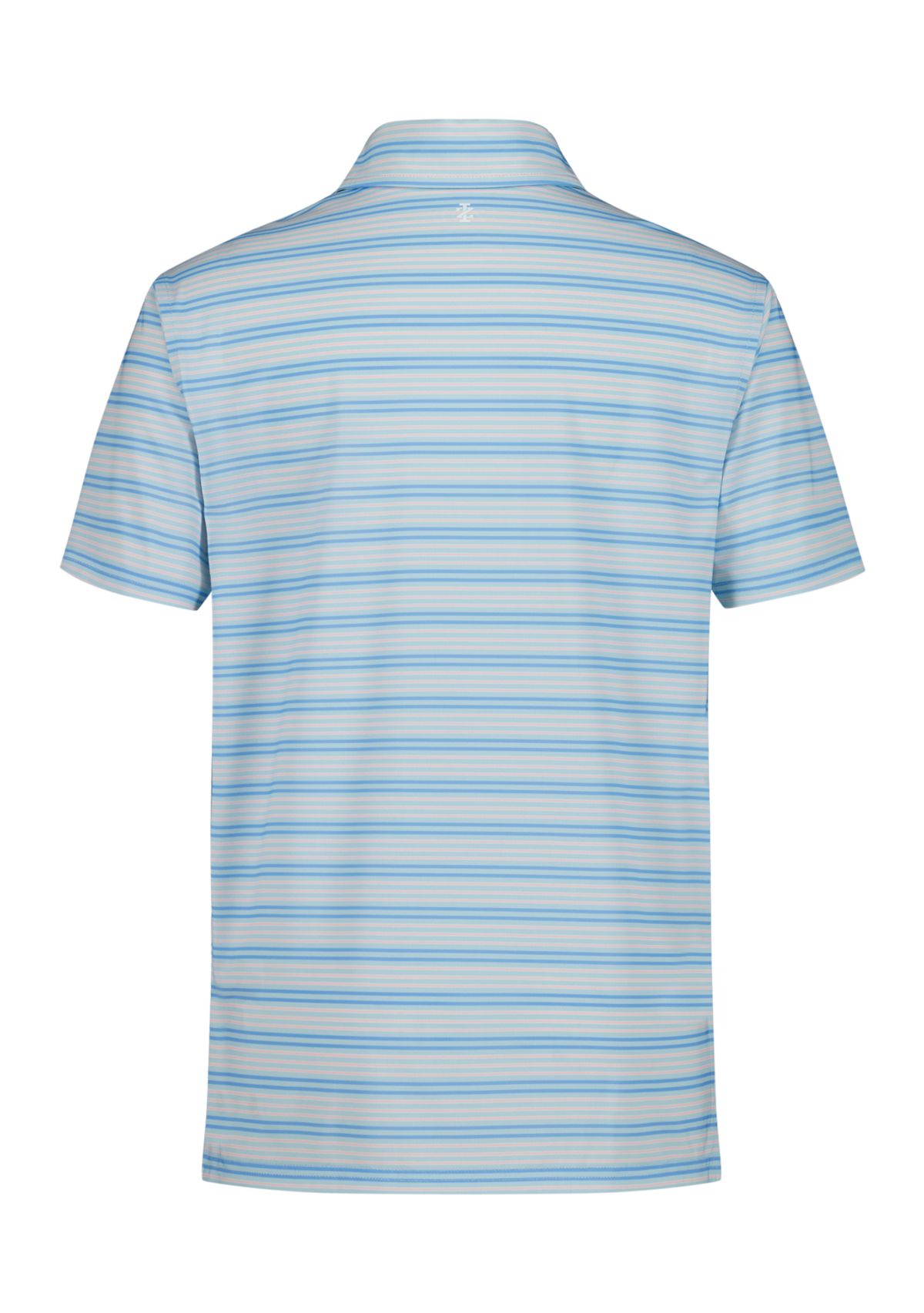 Boys 4-7 Short Sleeve Printed Clubhouse Multi Stripe Polo Shirt