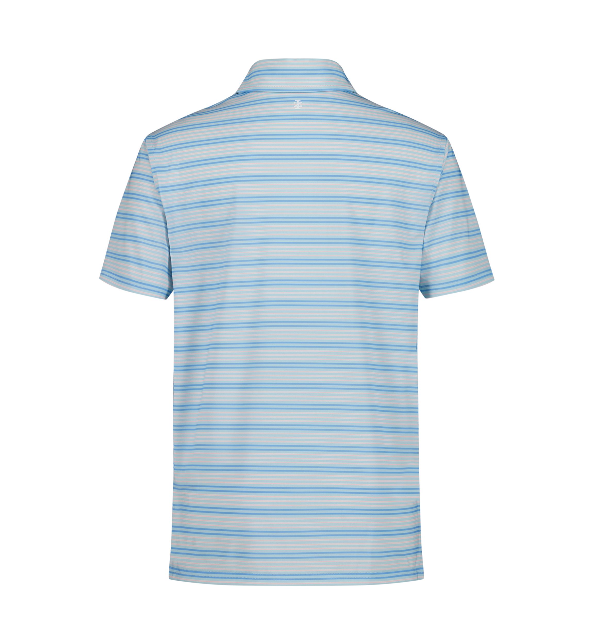 Boys 4-7 Short Sleeve Printed Clubhouse Multi Stripe Polo Shirt
