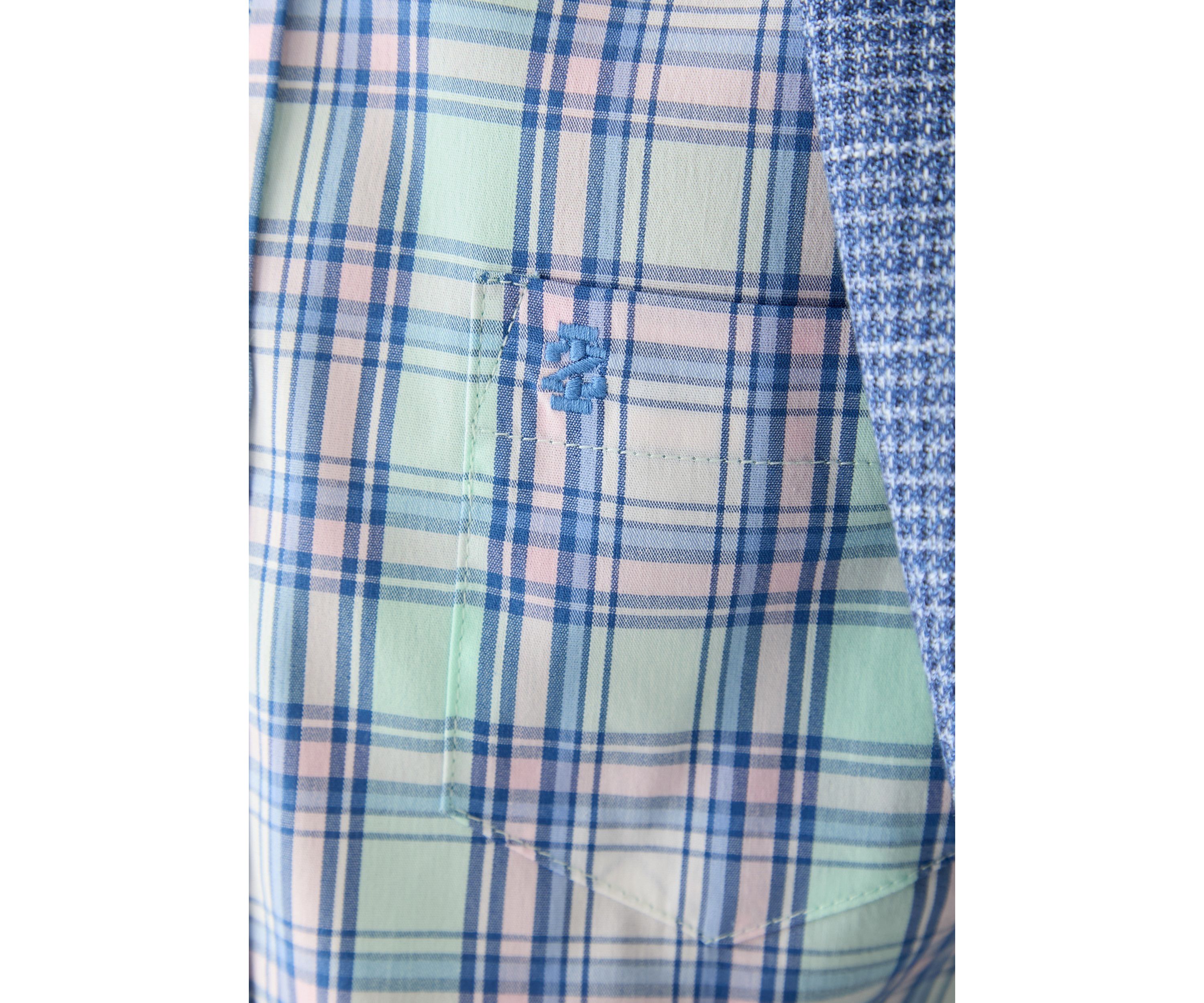 Boys 8-20 Long Sleeve Yarn Dyed Stretch Spring Plaid Shirt