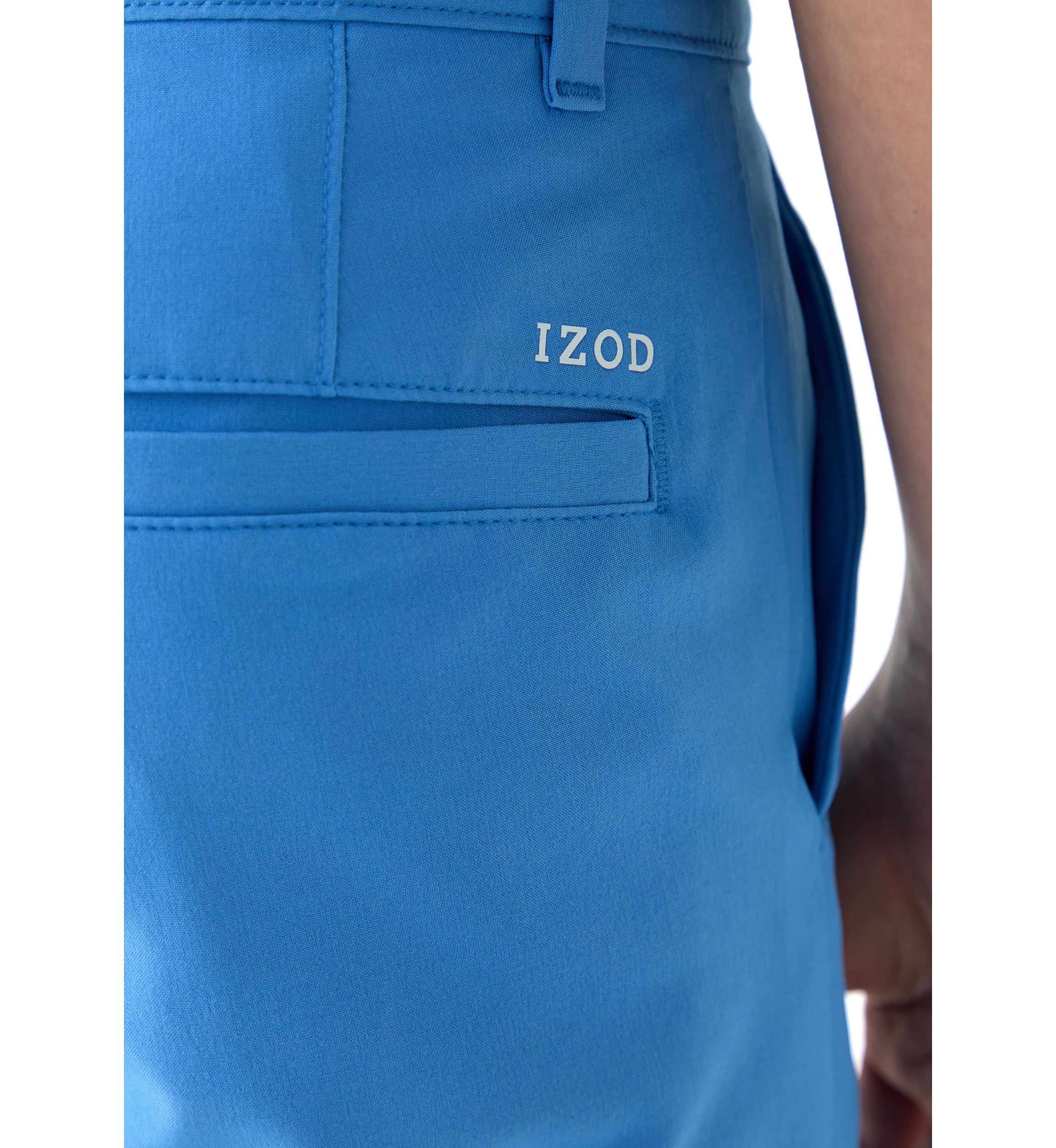 Boys 8-20 Husky Flat Front Solid Stretch Performance Shorts