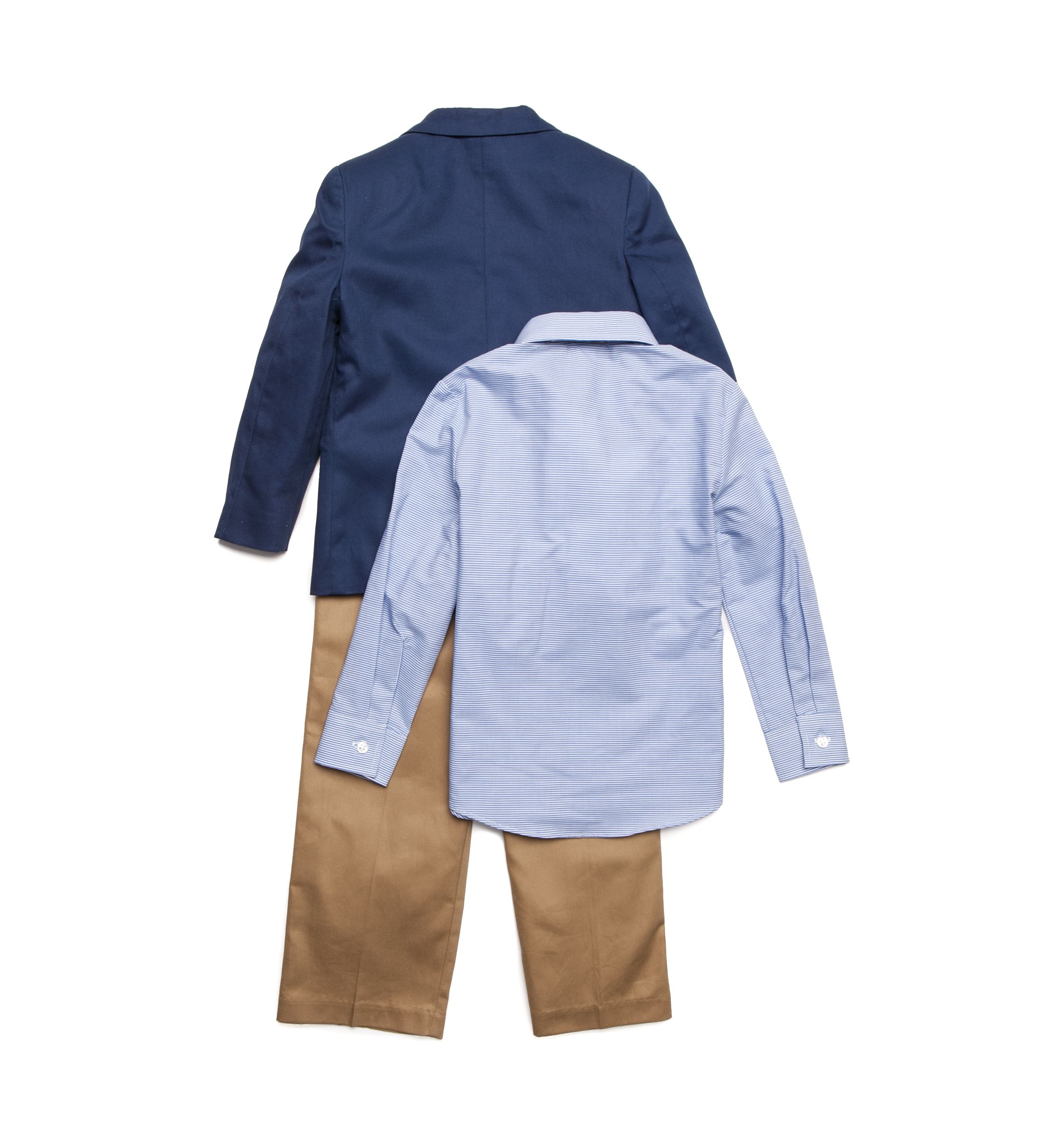 Navy Suit Jacket Set Boys 4-7