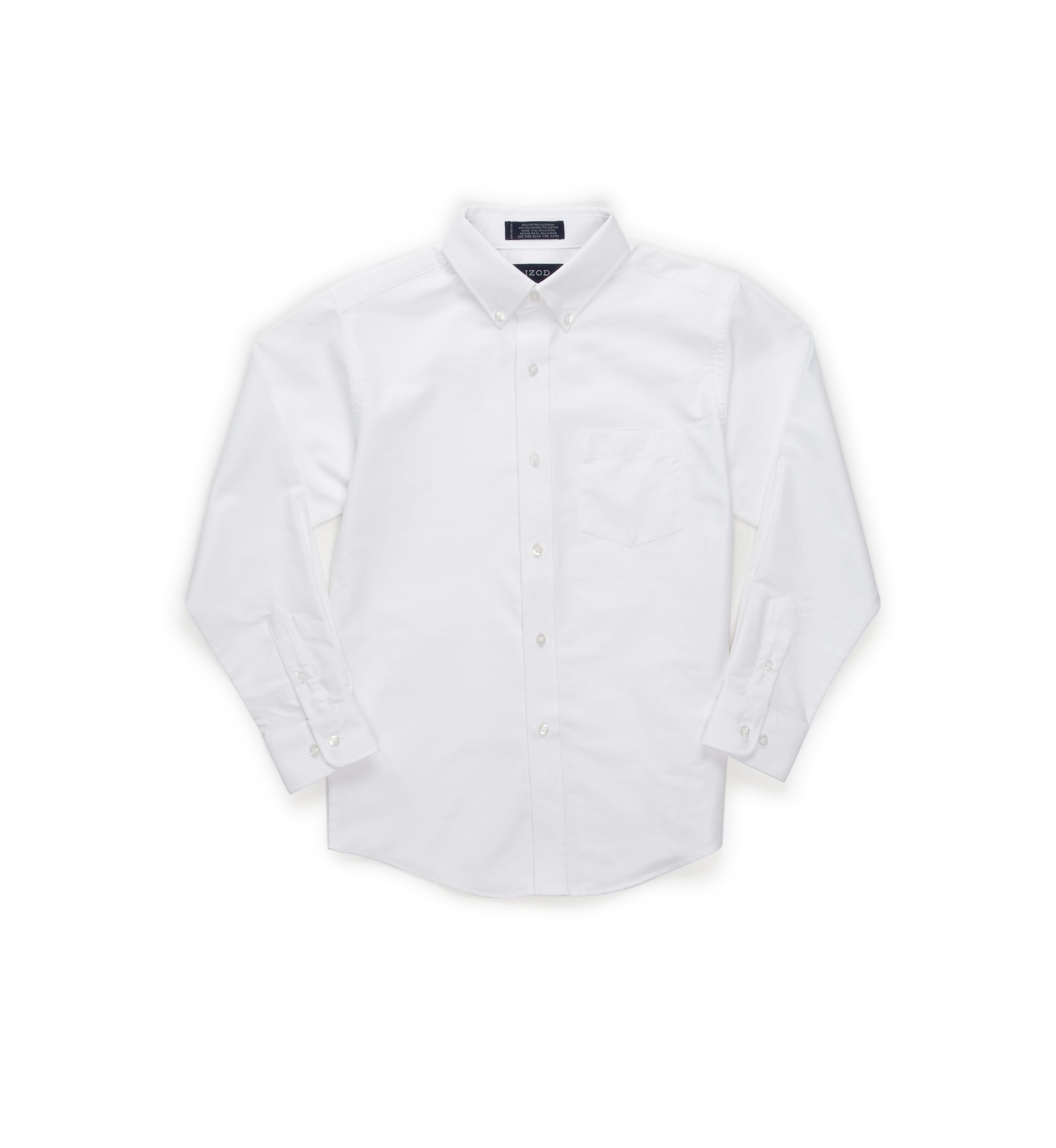 belk white dress shirt Crown & Ivy Button Down Pinpoint Dress Shirt - White - 16