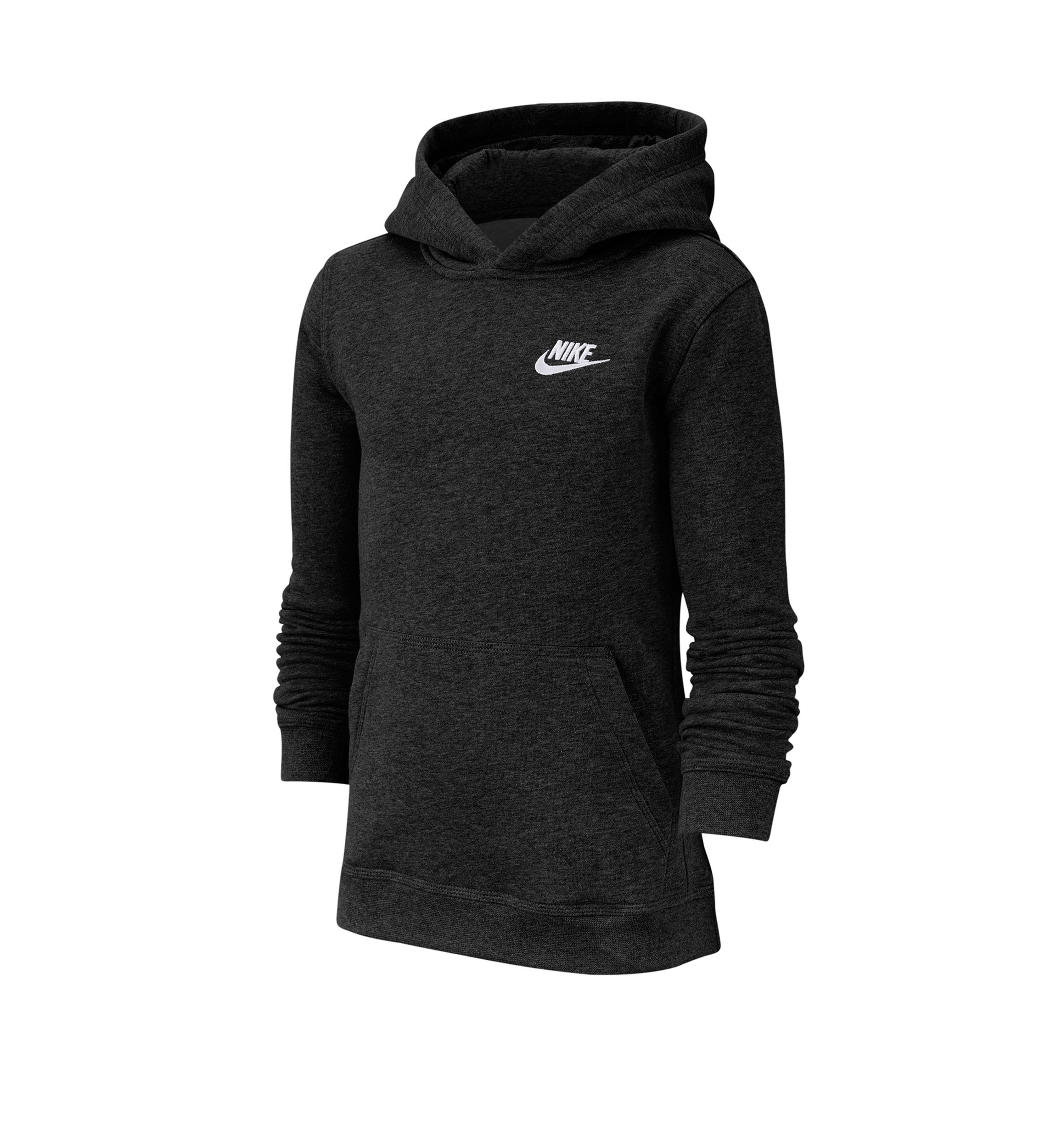 NIKE CLUB FLEECE:M:BLACK/WHITE
