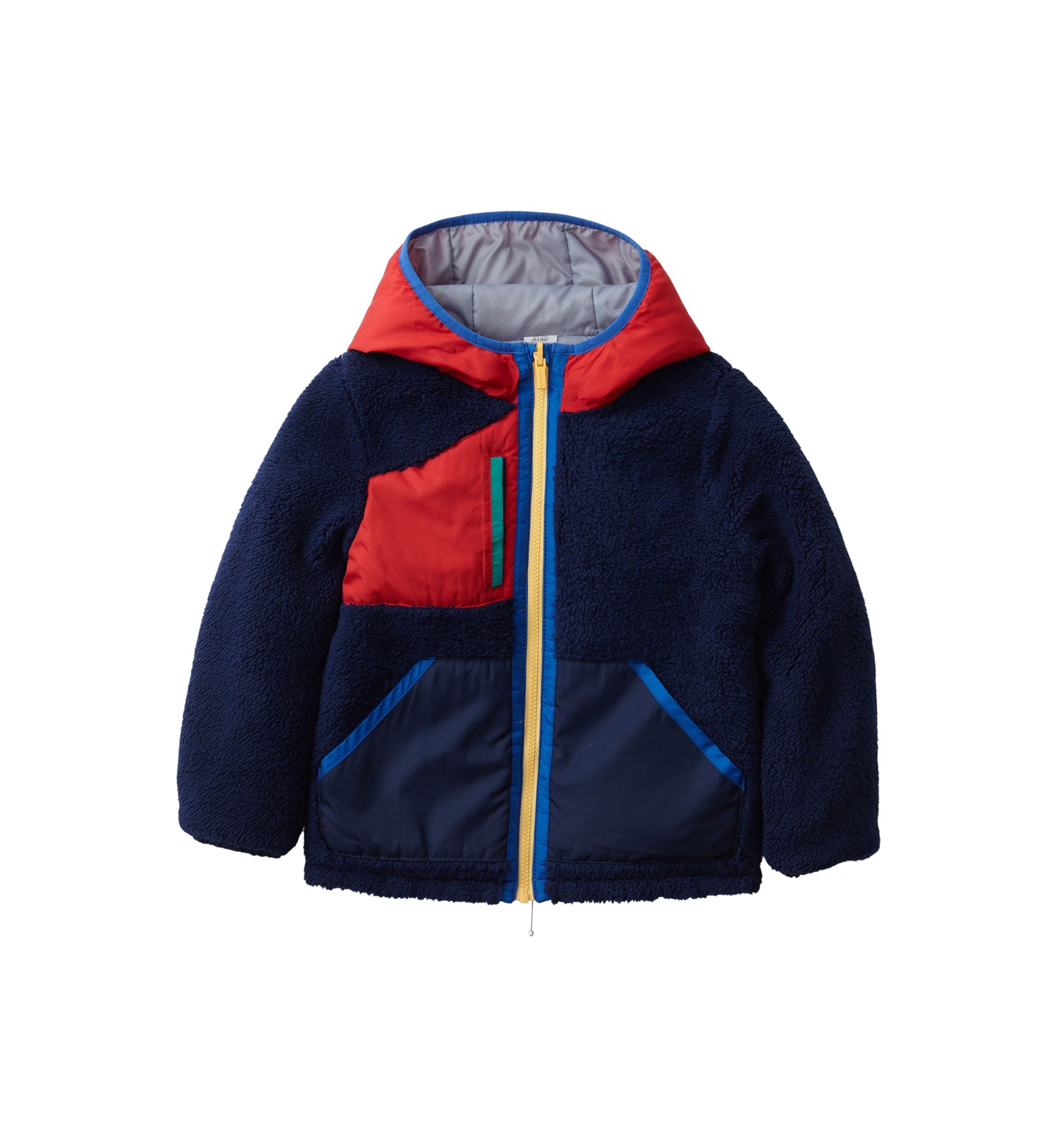 Boys 4-7 Reversible Midweight Sherpa Jacket