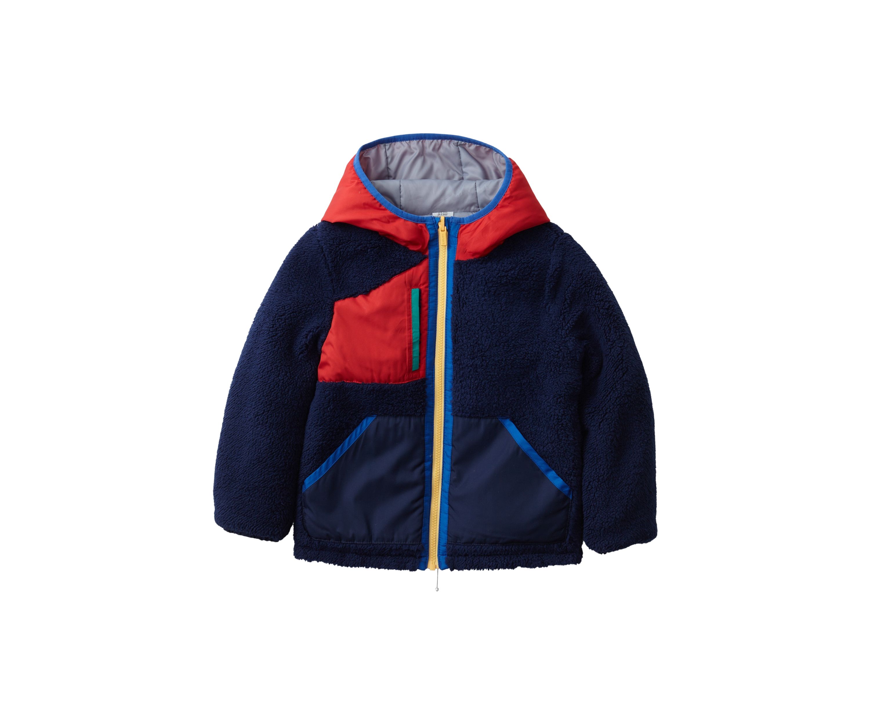 Boys 4-7 Reversible Midweight Sherpa Jacket