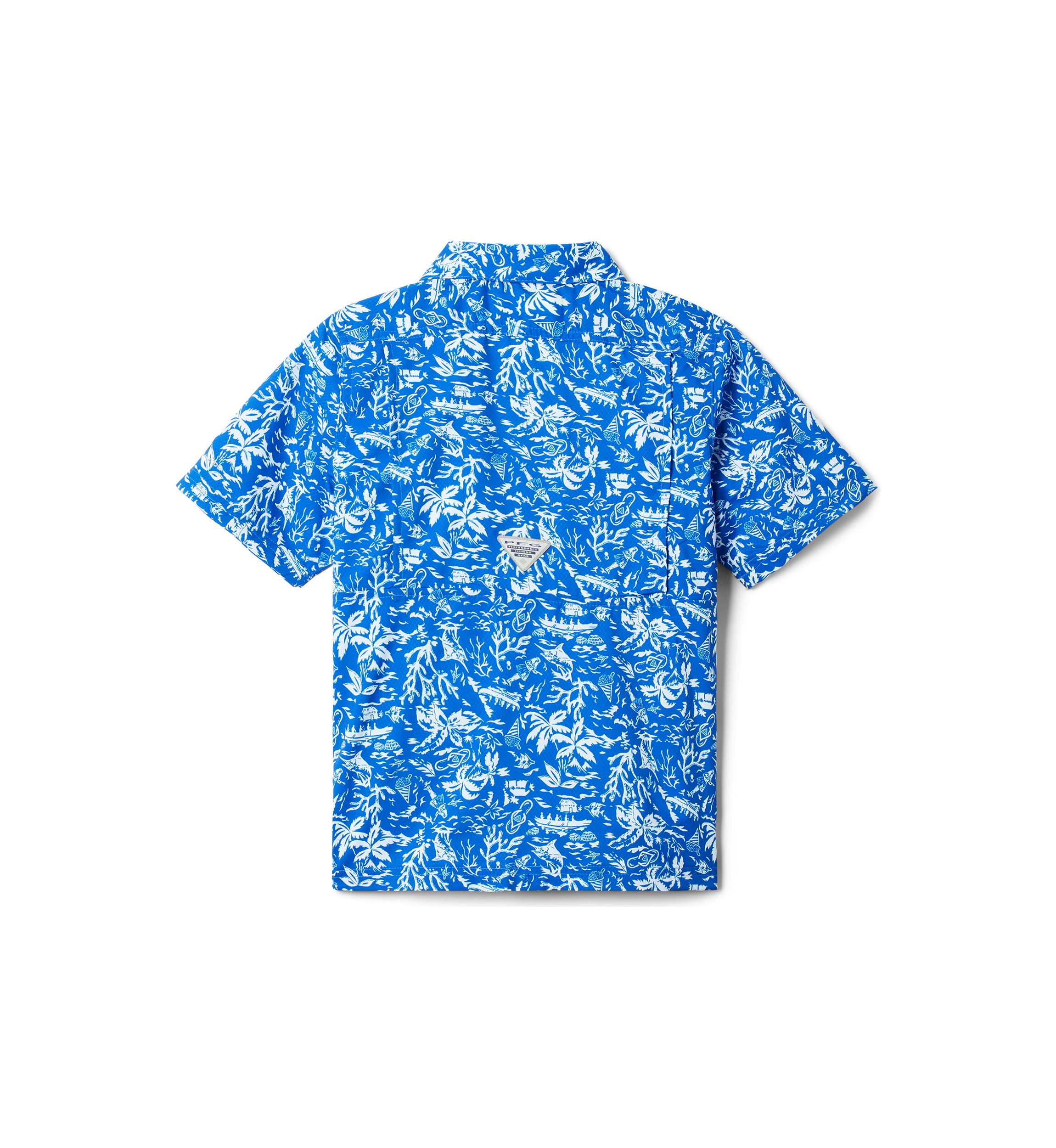 Boys 6-7 Super Slack Tide™ Short Sleeve Camp Shirt