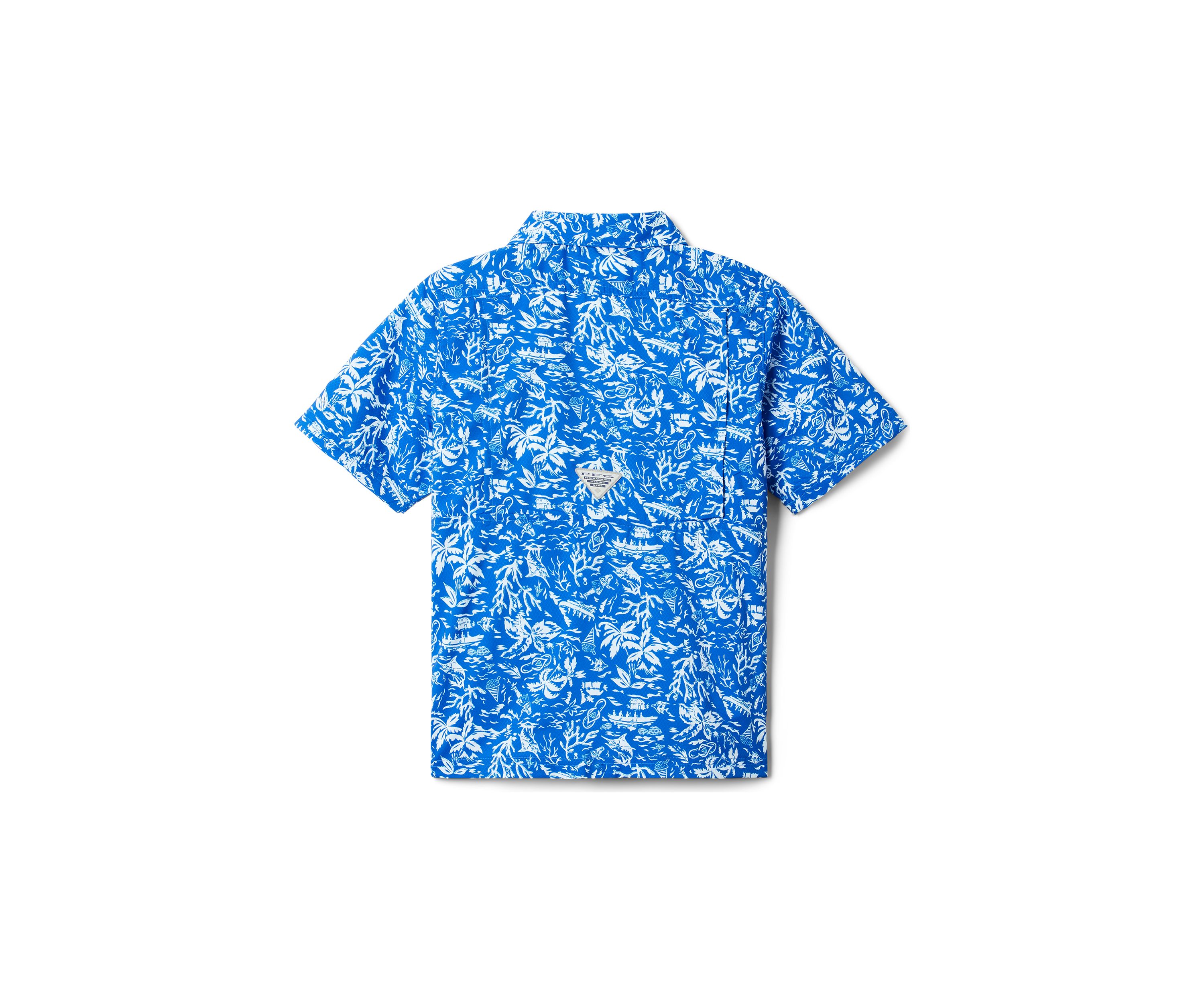 Boys 6-7 Super Slack Tide™ Short Sleeve Camp Shirt