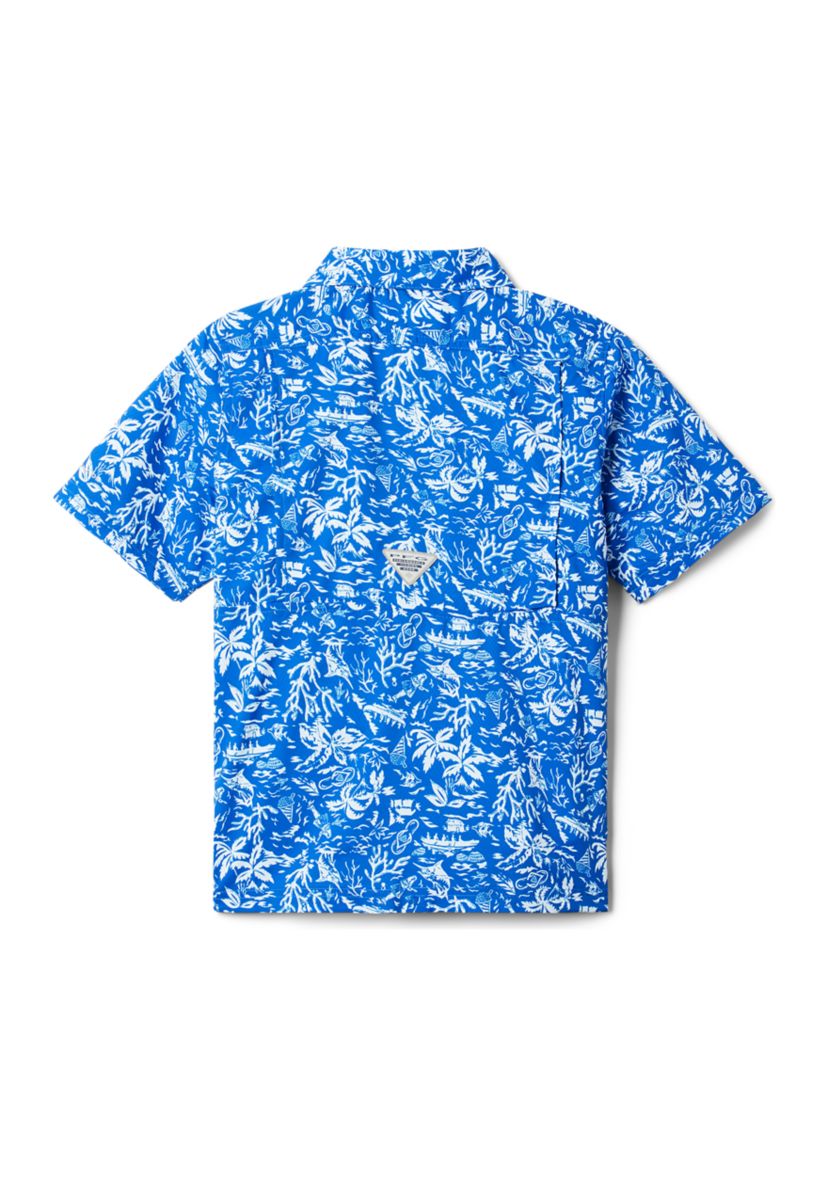 Boys 6-7 Super Slack Tide™ Short Sleeve Camp Shirt