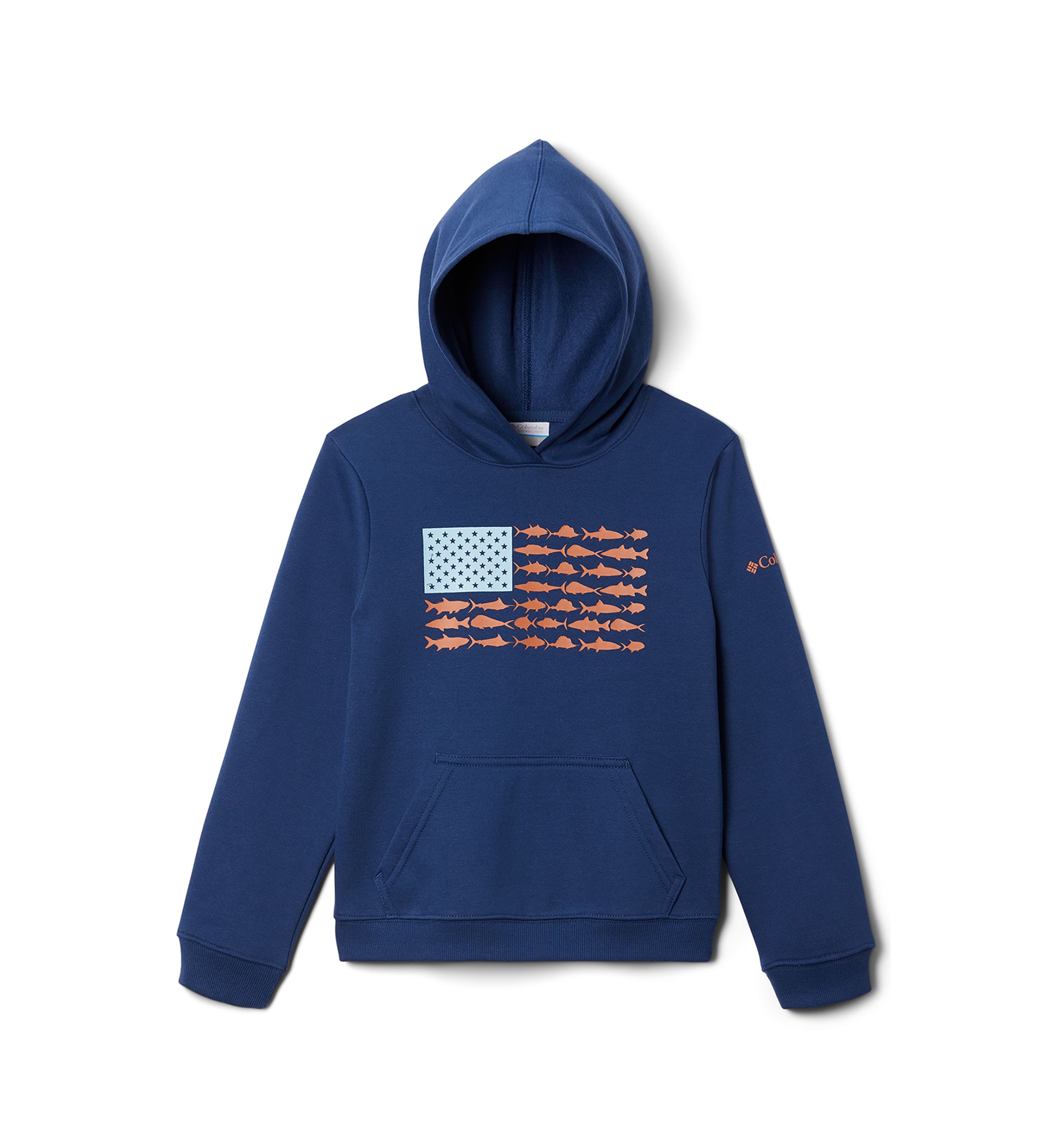 Boys 8-20 Y PFG™ Fish Flag Hoodie