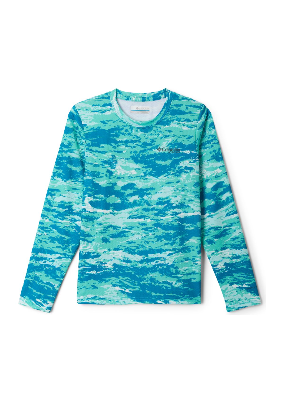 Boys 8-20 PFG Solar Stream™ Printed Long Sleeve Shirt  
