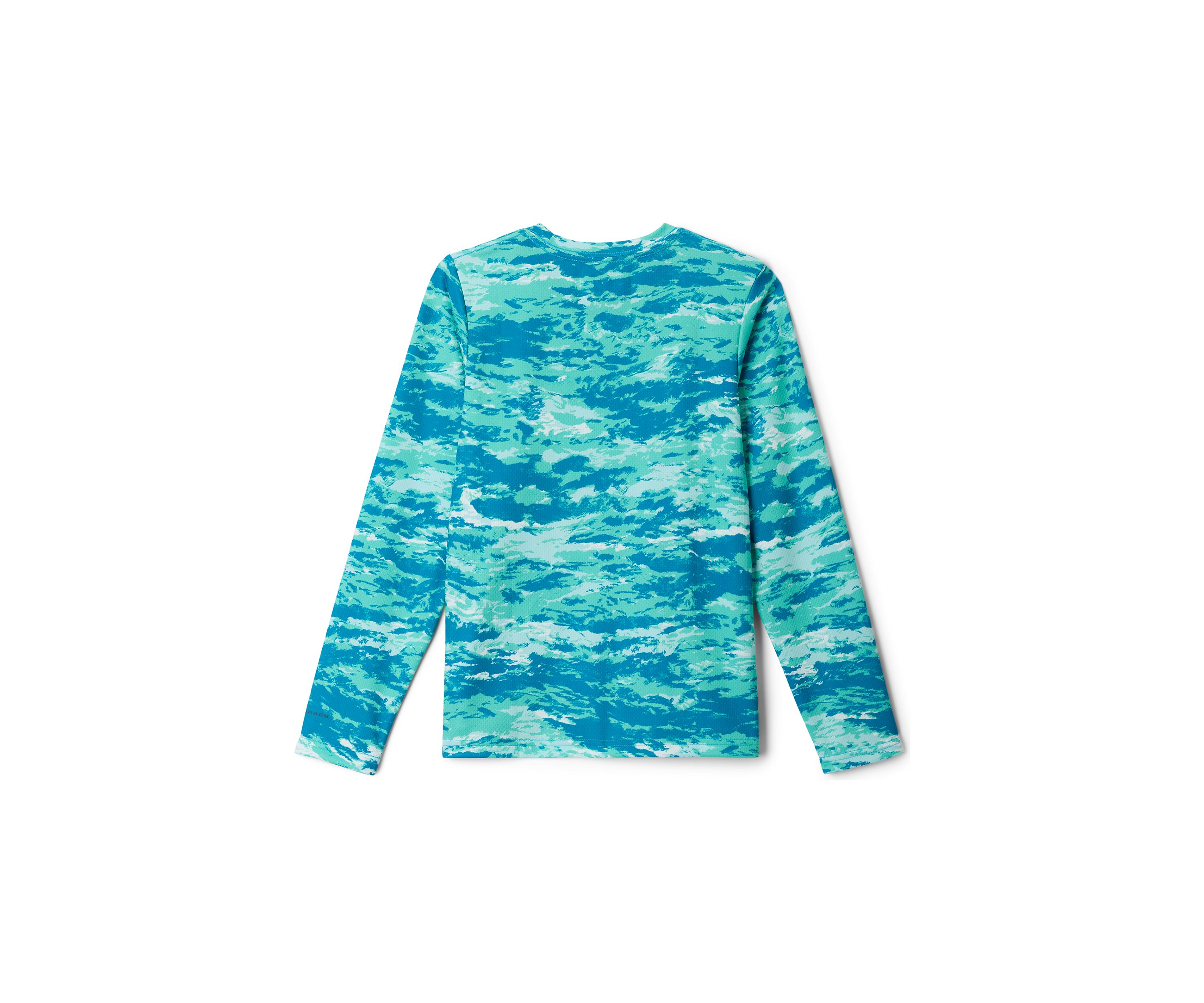 Boys 8-20 PFG Solar Stream™ Printed Long Sleeve Shirt  