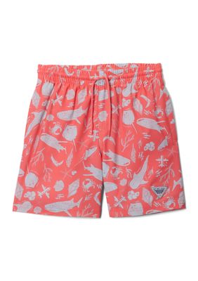 Columbia Boys 8-20 PFG Ramblerâ¢ Printed Water Shorts, XL