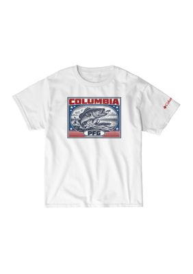 Columbia Boys 8-20 Shark PFG Graphic T-Shirt
