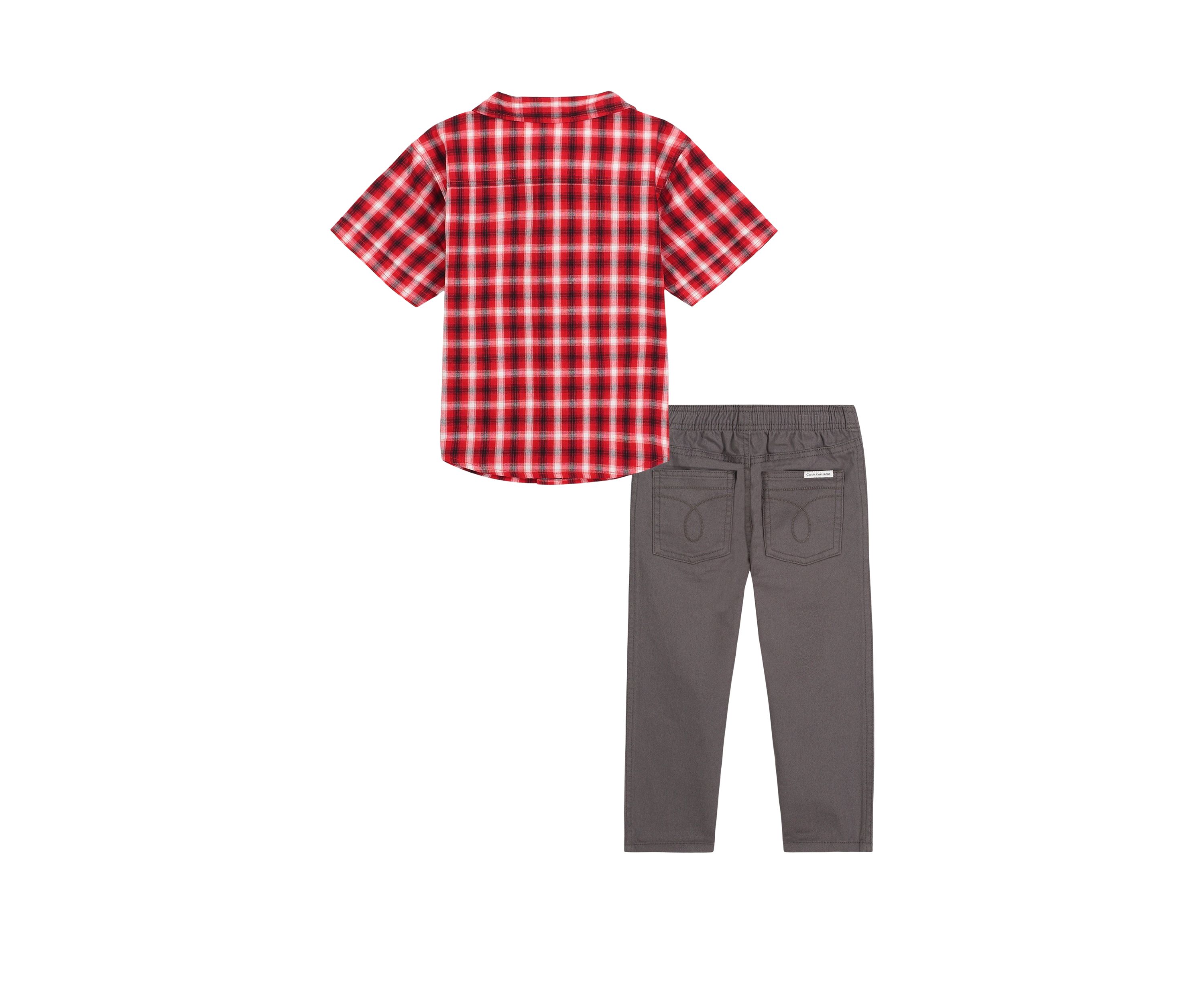 Boys 4-7 Woven Shirt Set