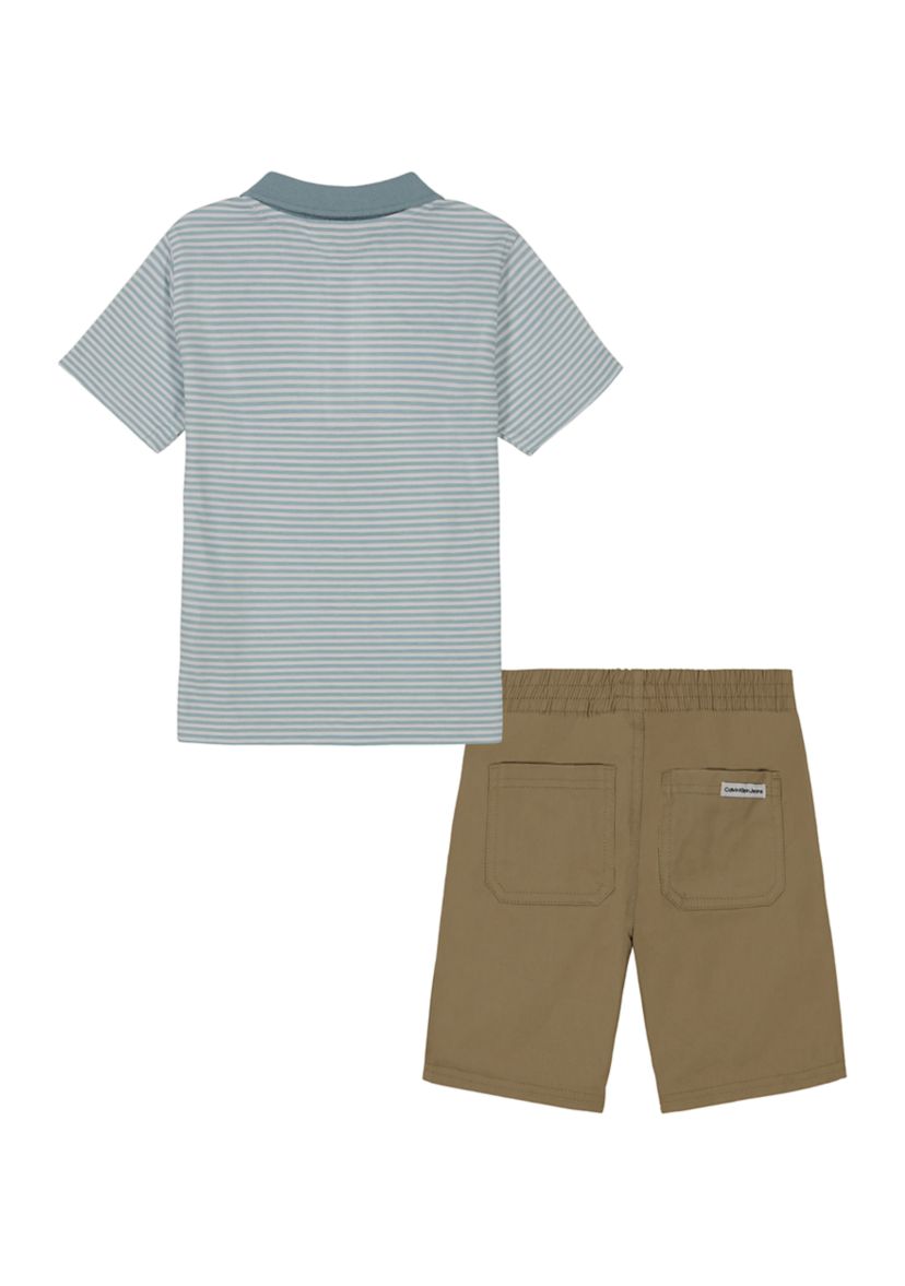 Boys 4-7 Polo Set