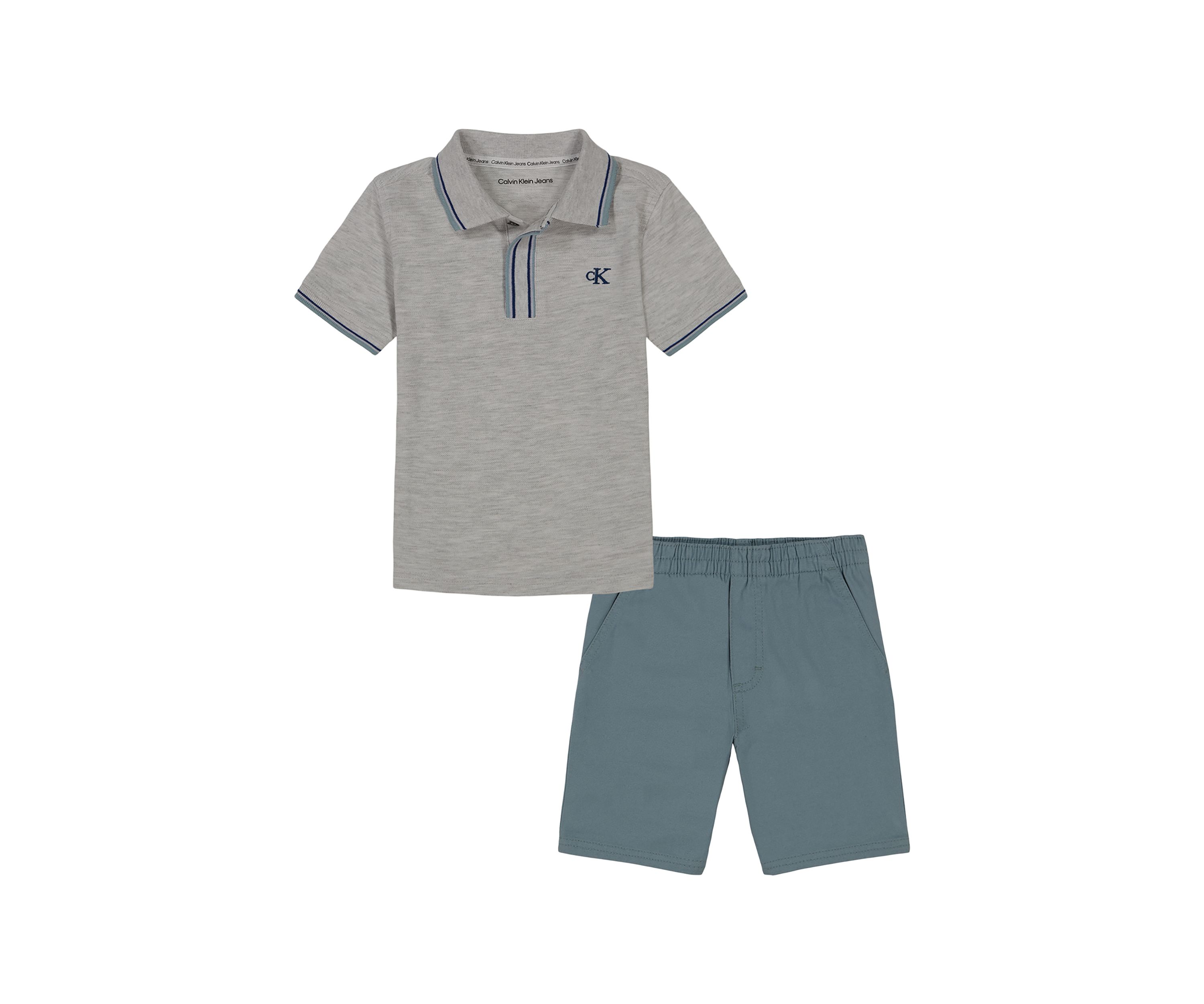 Boys 4-7 Polo Shirt and Shorts Set
