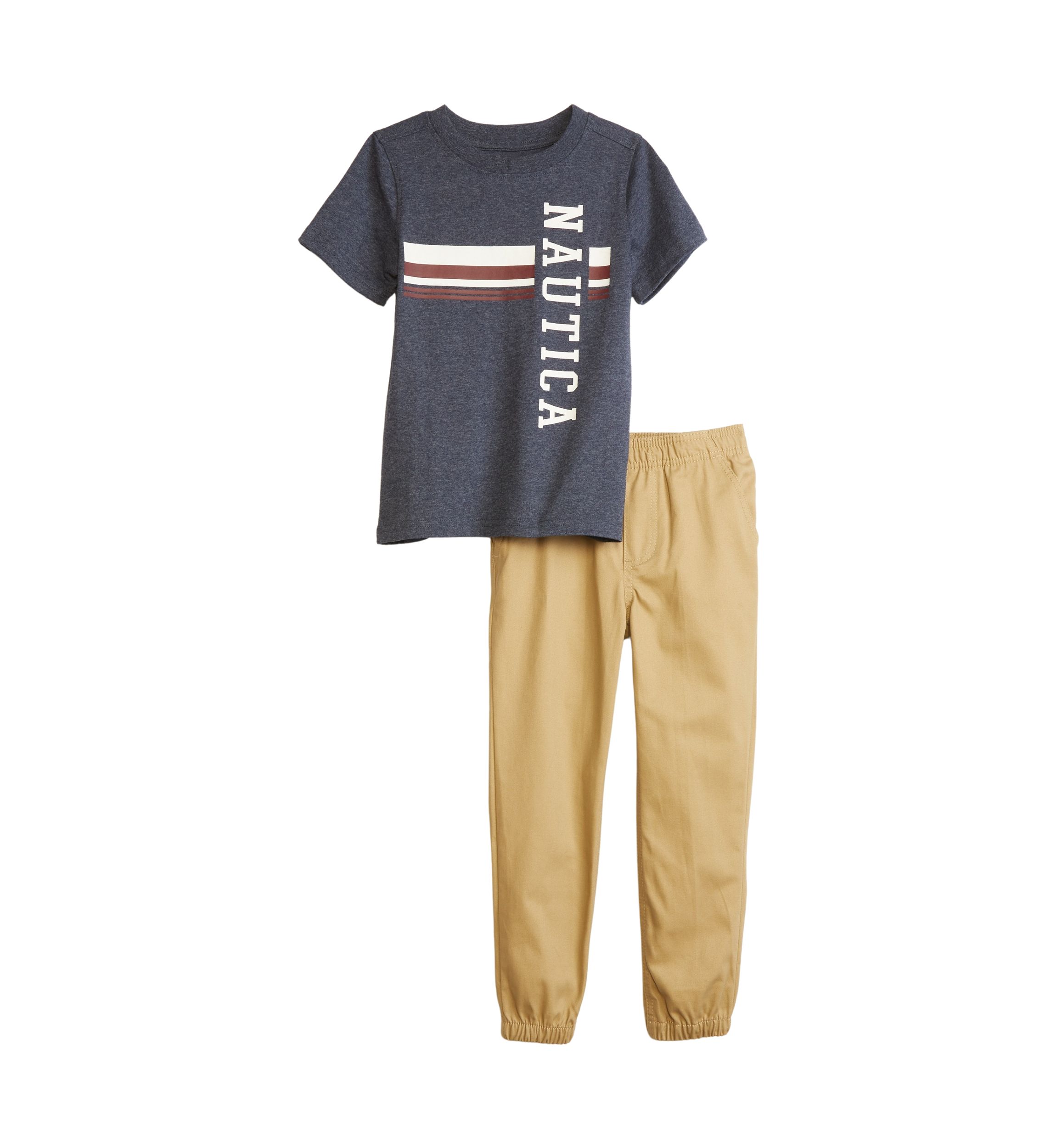 Boys 4-7 Short Sleeve T-Shirt and Jogger Pants Set