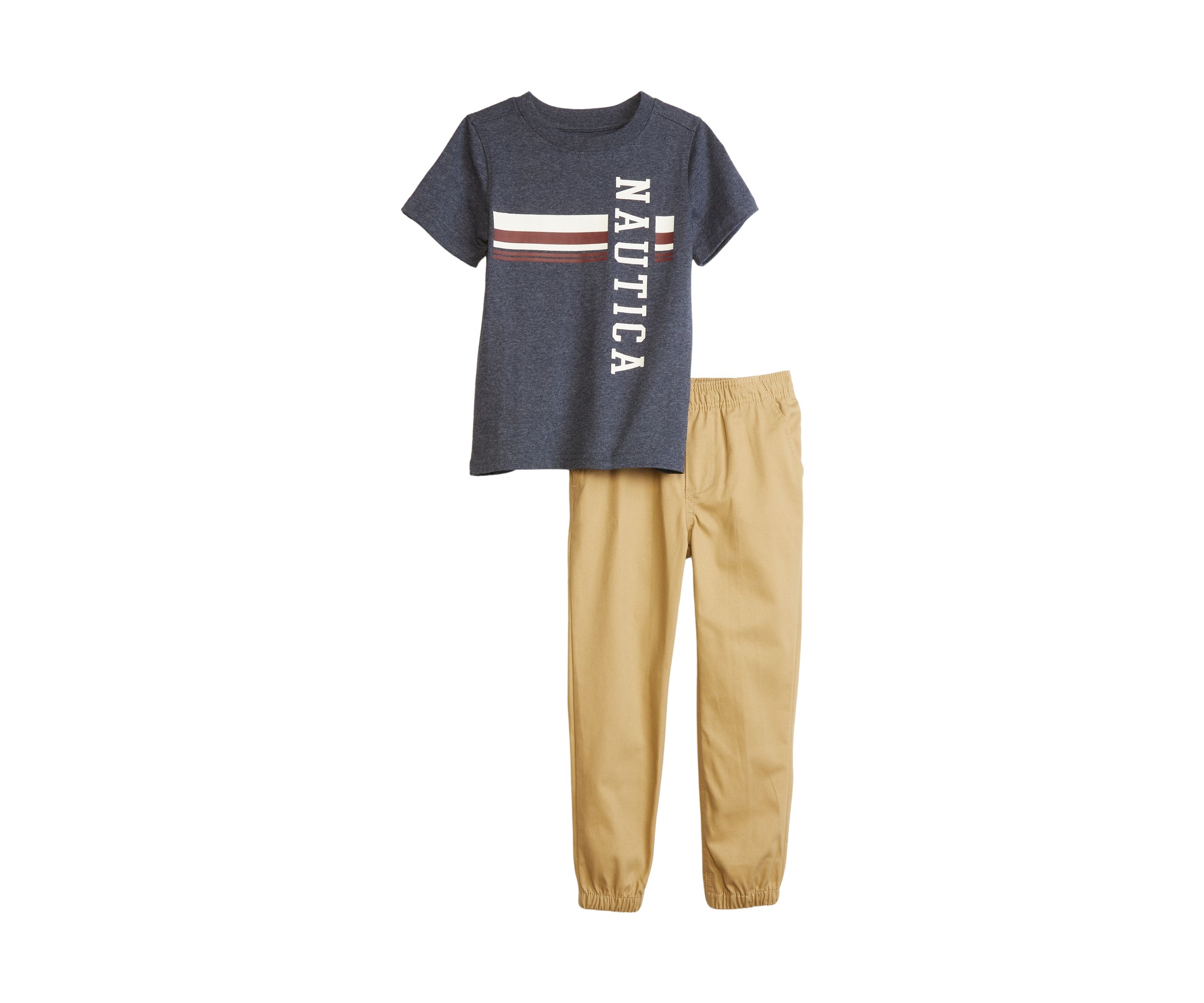 Boys 4-7 Short Sleeve T-Shirt and Jogger Pants Set